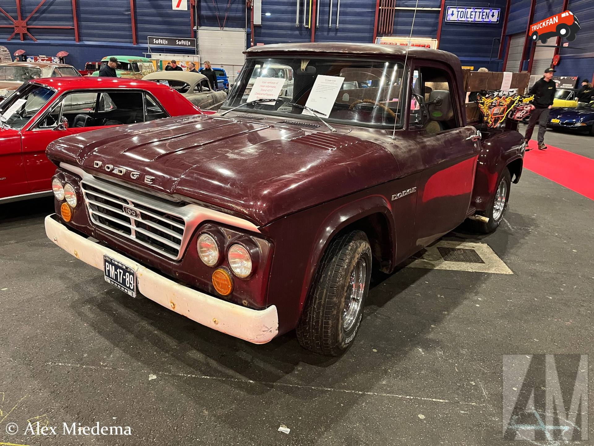 Dodge D100 uit 1963 op Racing Expo Leeuwarden
