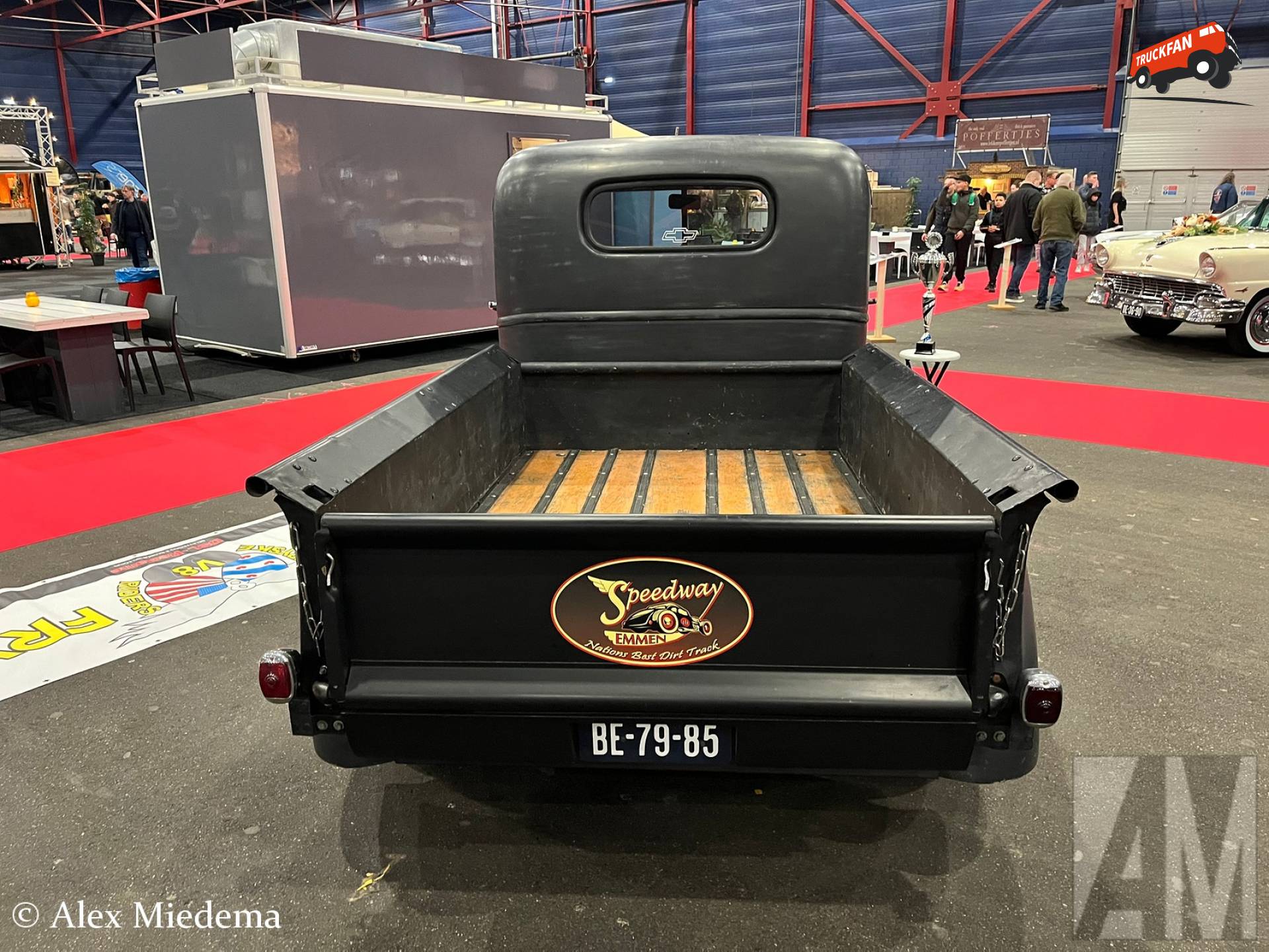 Chevrolet pick up uit 1941 op Racing Expo Leeuwarden