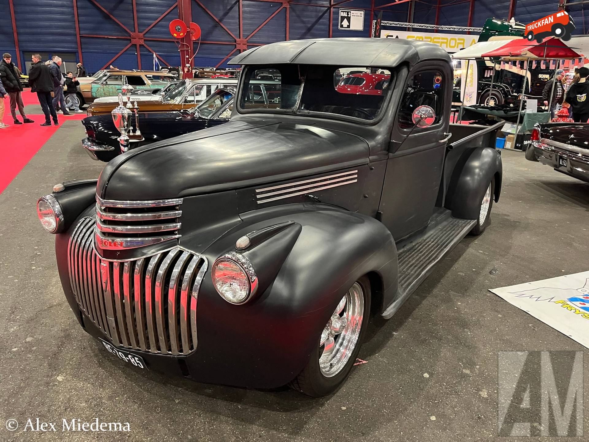 Chevrolet pick up 1941 met kenteken BE-79-85