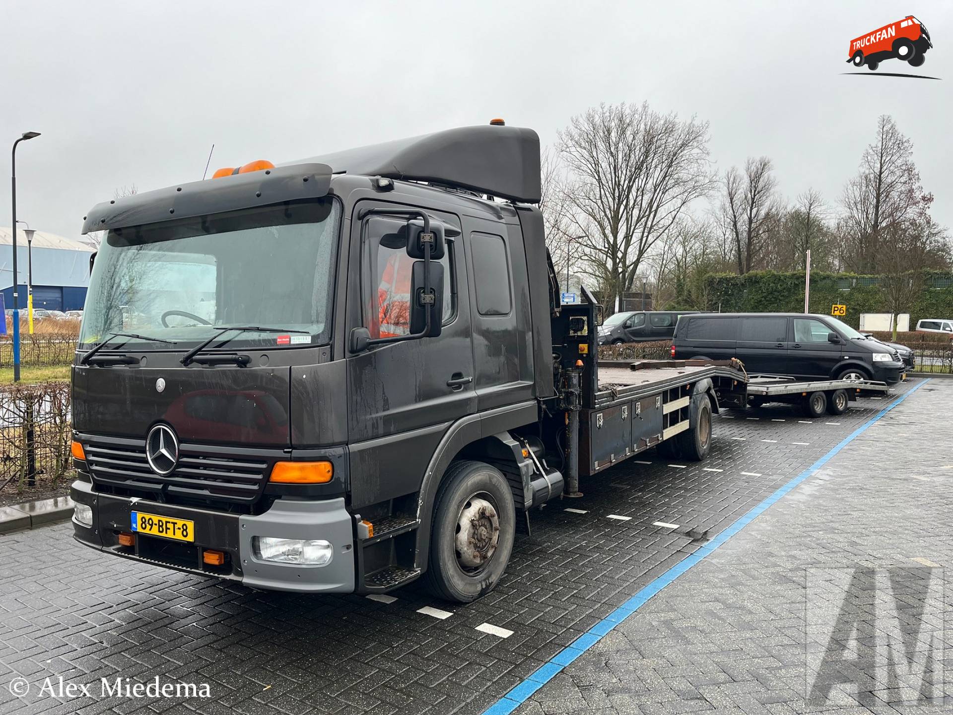 Mercedes-Benz Atego tijdens Racing Expo Leeuwarden