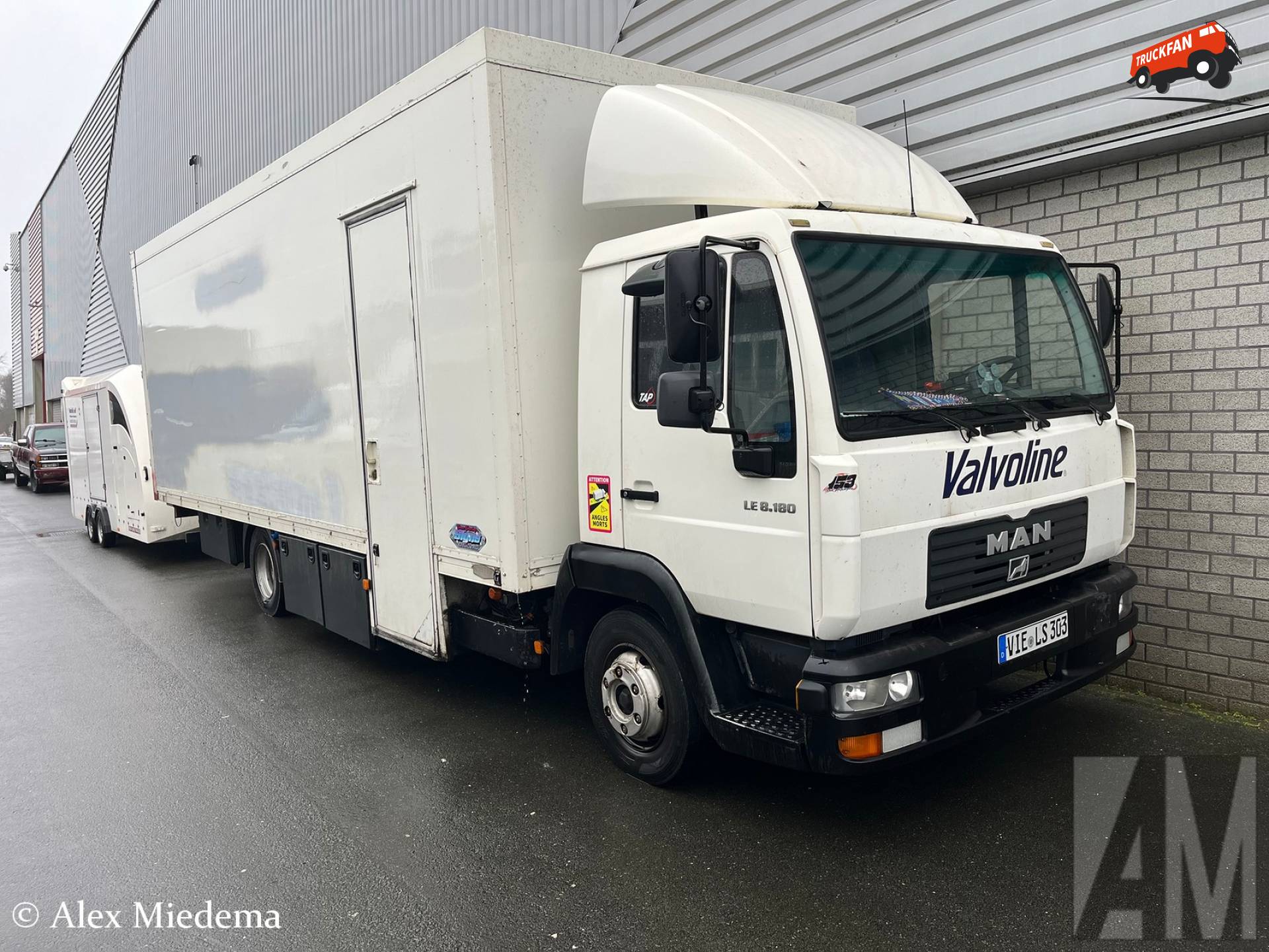 MAN LE 8.180 truck at Racing Expo Leeuwarden