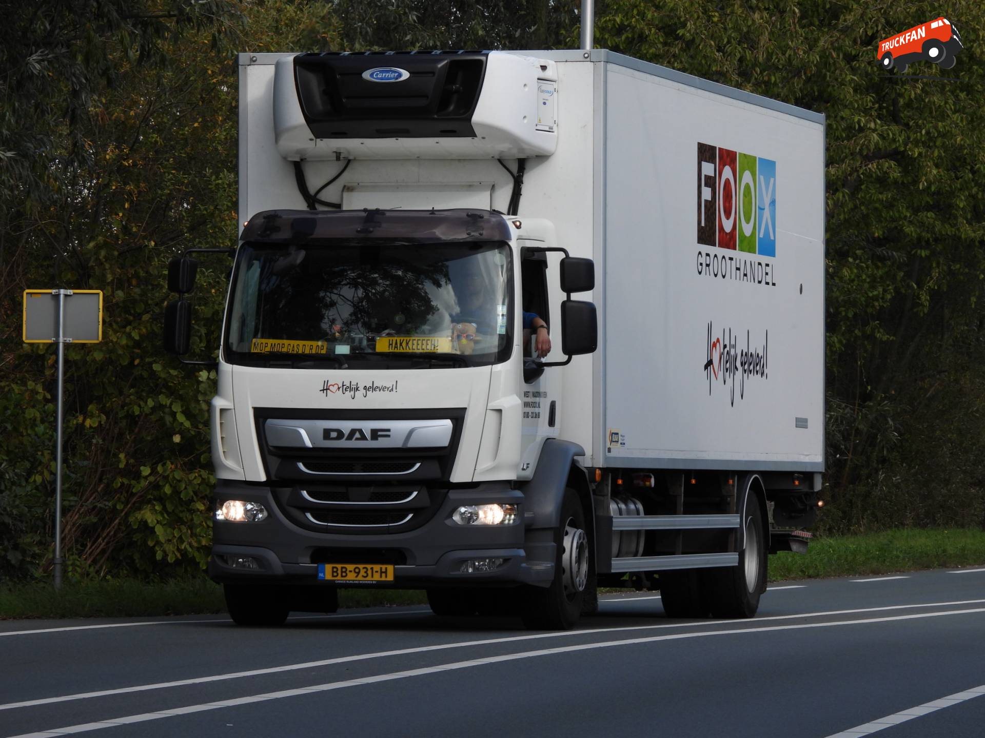 DAF LF 260 FA van 2019, Import uit België in 2025.