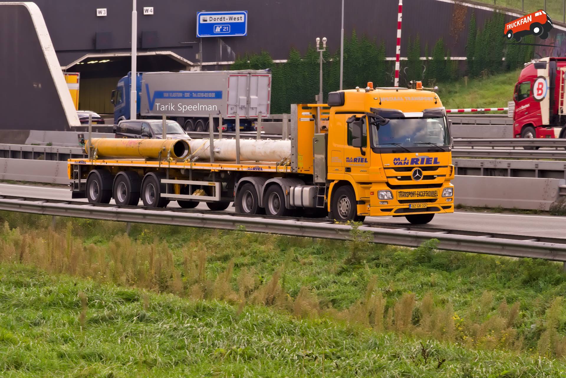 Mercedes-Benz Actros MP3 V8 vrachtwagen op A16