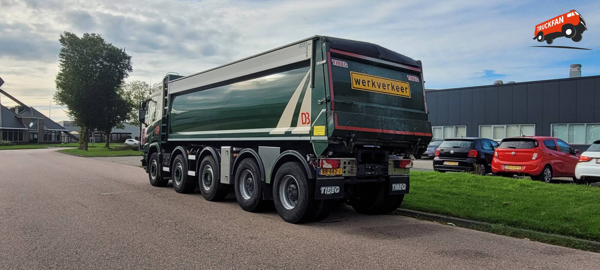 Scania 460P XT truck by DB Kiepers