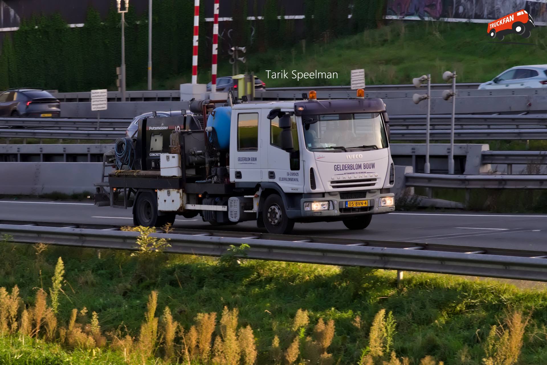 Iveco Eurocargo vrachtwagen 05-BVN-4 op A16