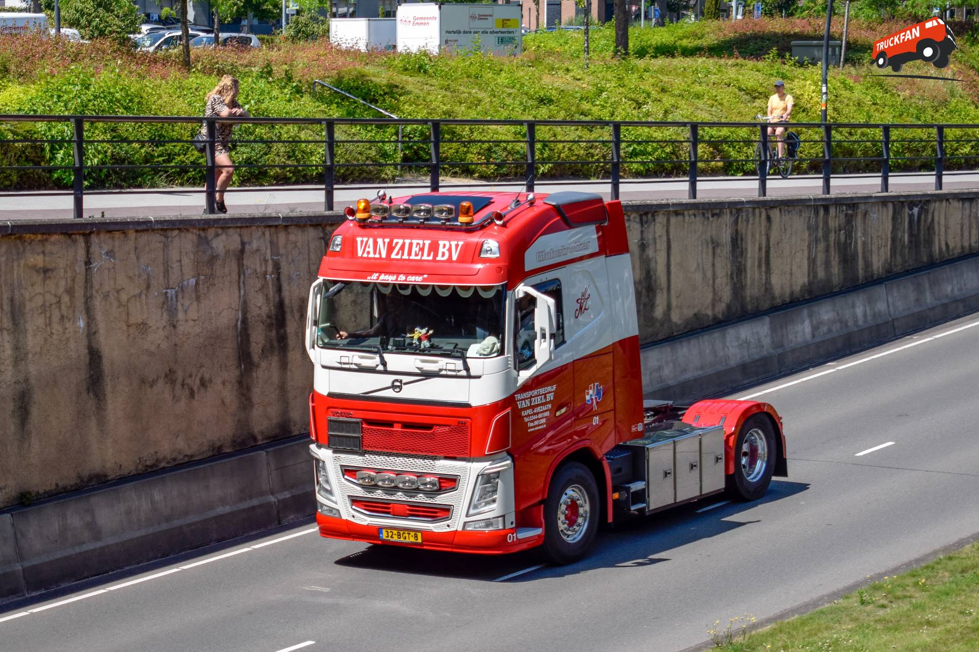 Volvo FH4 Van Ziel B.V. Kapel-Avezaath