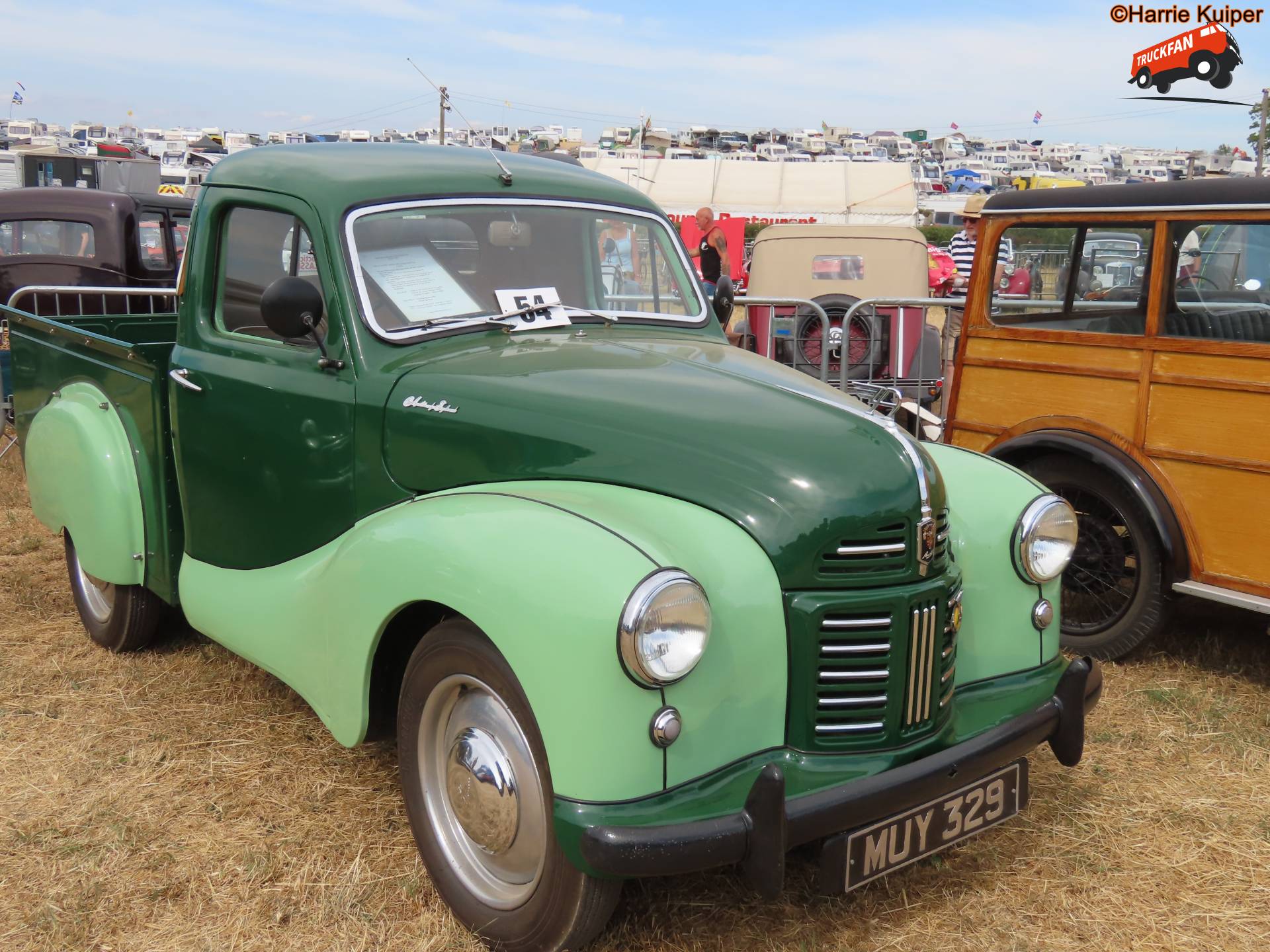 Austin A40 Devon op Welland Steam rally 2026