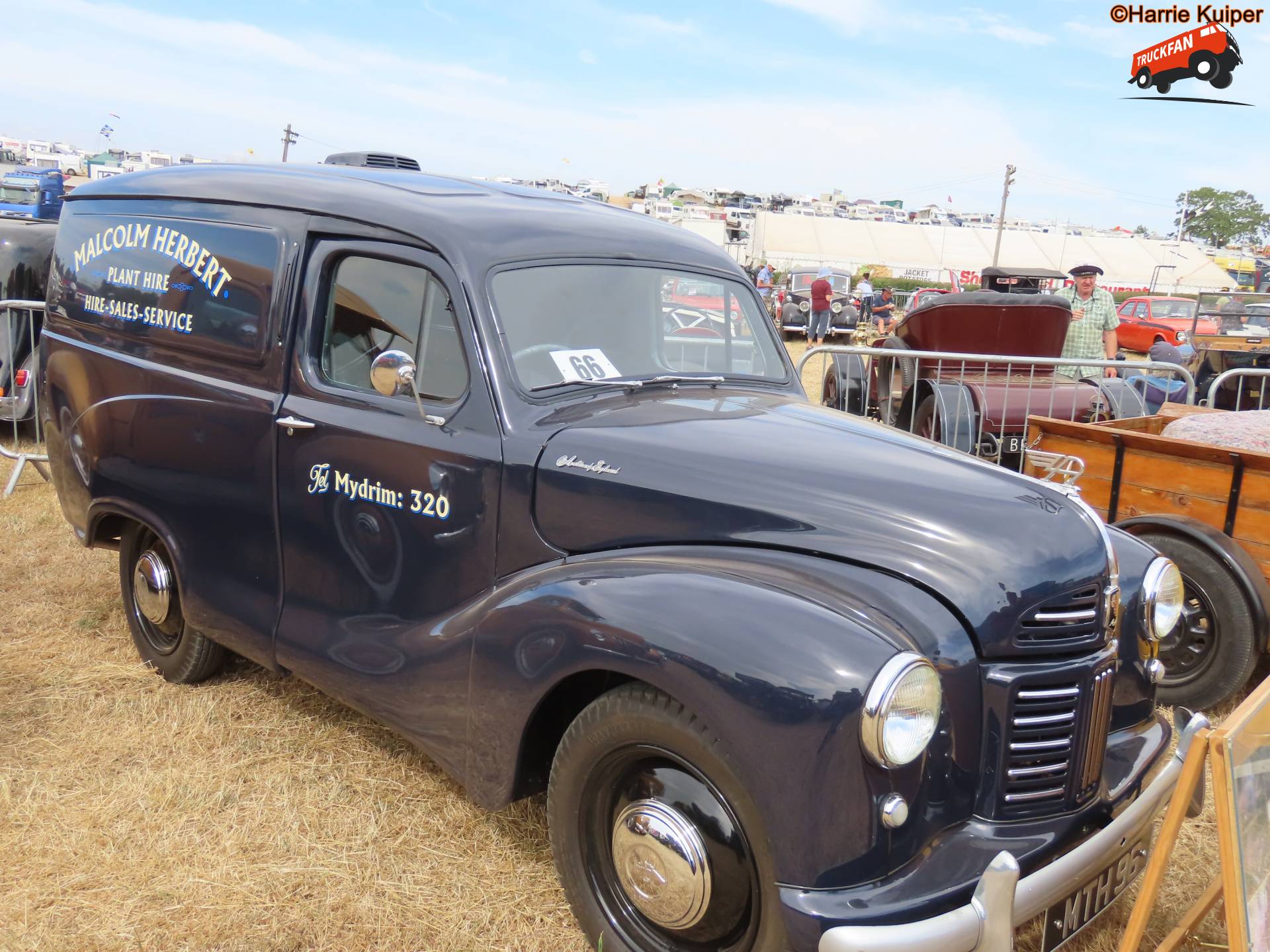 Austin A40 Devon op Welland Steam Rally 2026