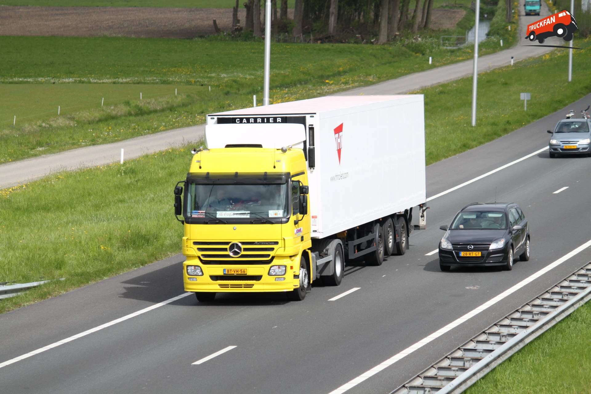 Mercedes-Benz Actros vrachtwagen van Vomar