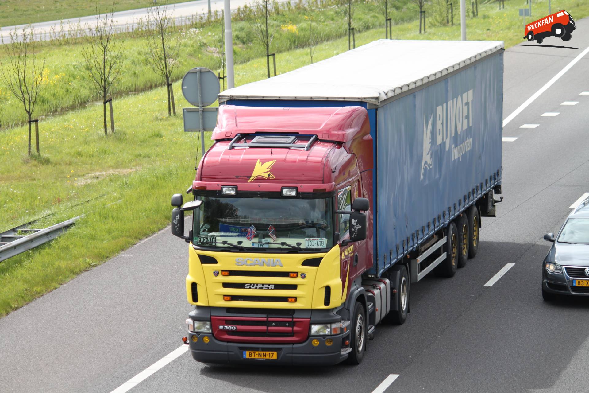 Scania R380 truck owned by Bijvoet
