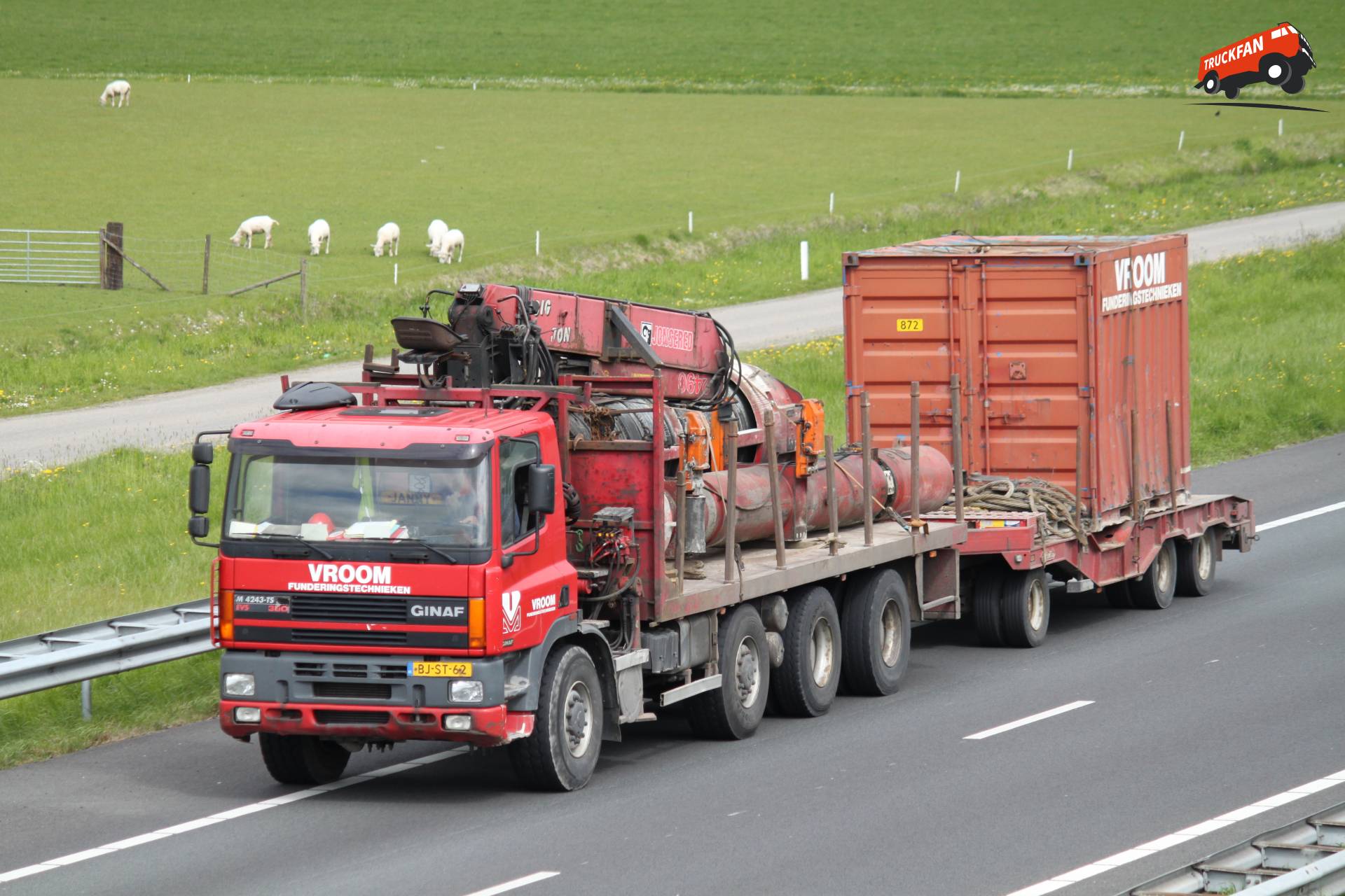 Ginaf M 4243-TS truck owned by Vroom