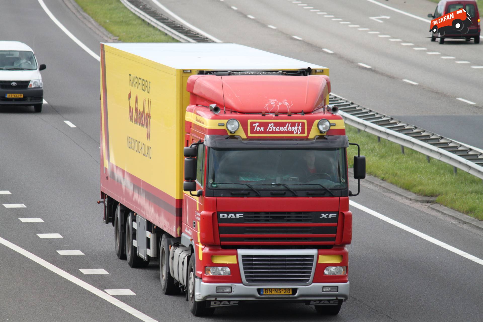 DAF XF95 truck owned by Ton Brandhoff