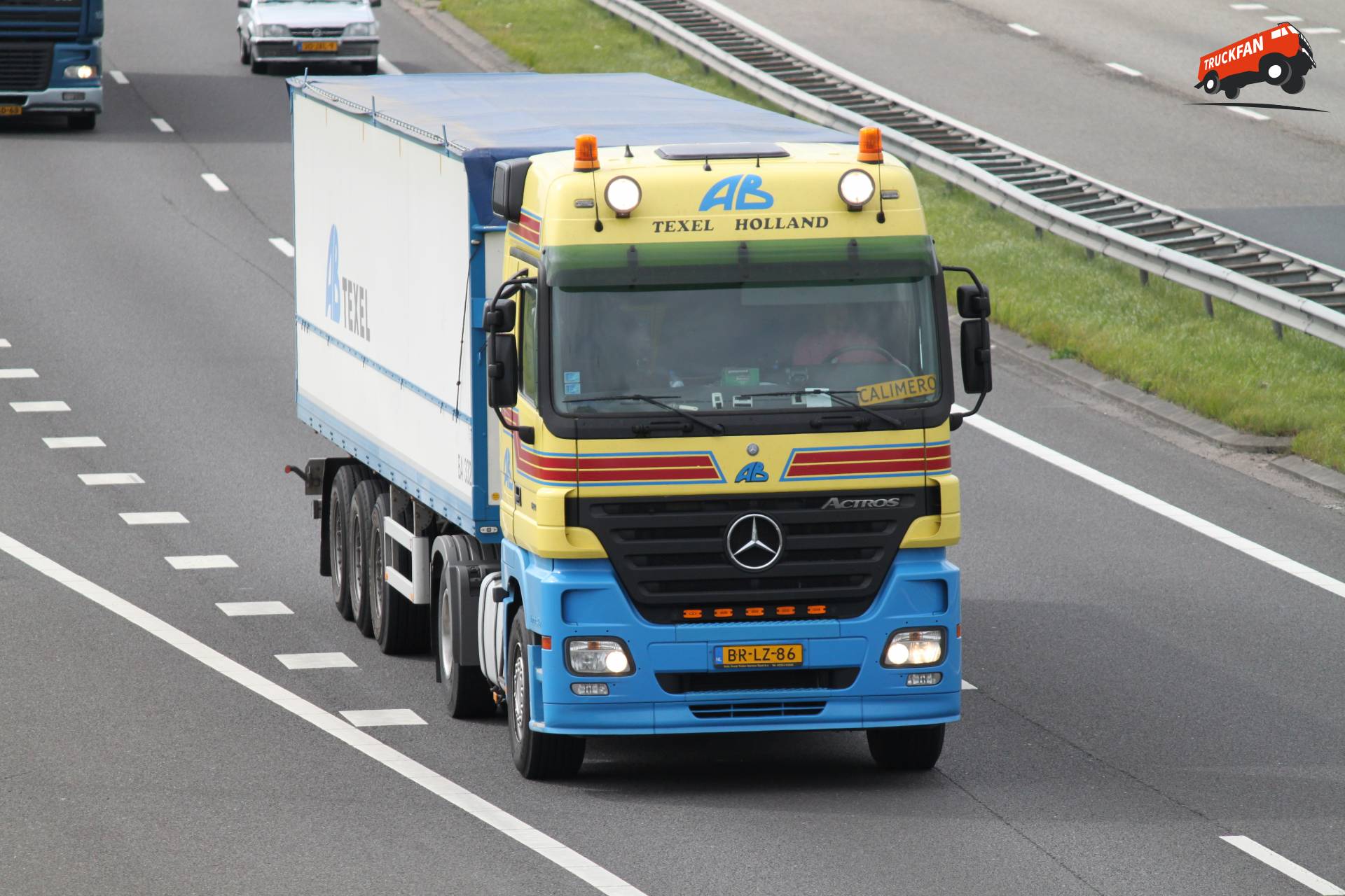 Mercedes-Benz Actros truck owned by AB Texel