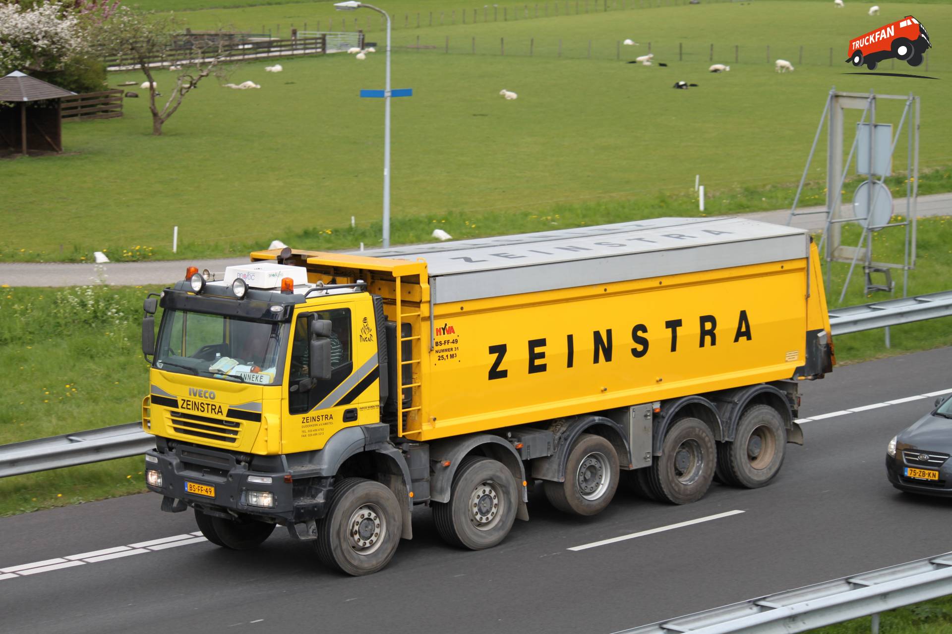 Iveco Trakker truck owned by Zeinstra