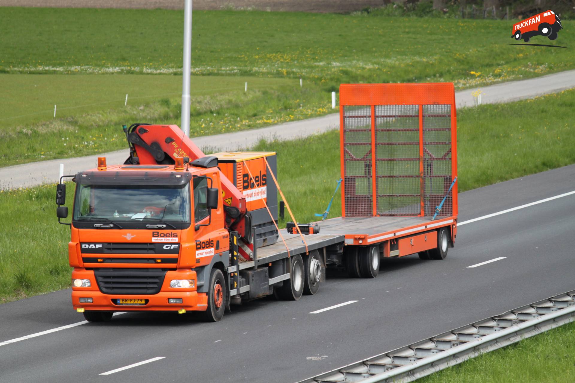 DAF CF85 truck owned by Boels