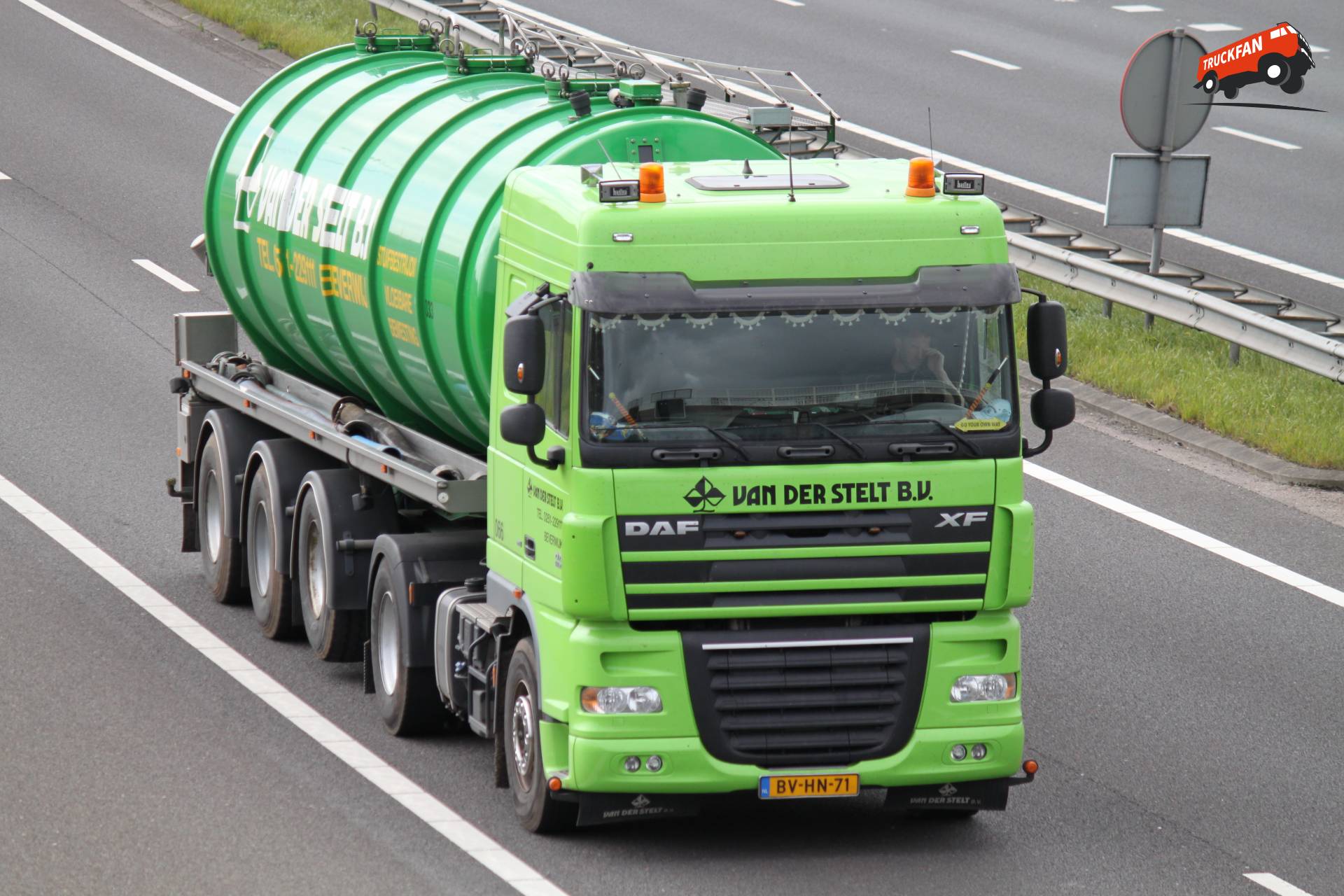 DAF XF105 Truck Owned by Van der Stelt