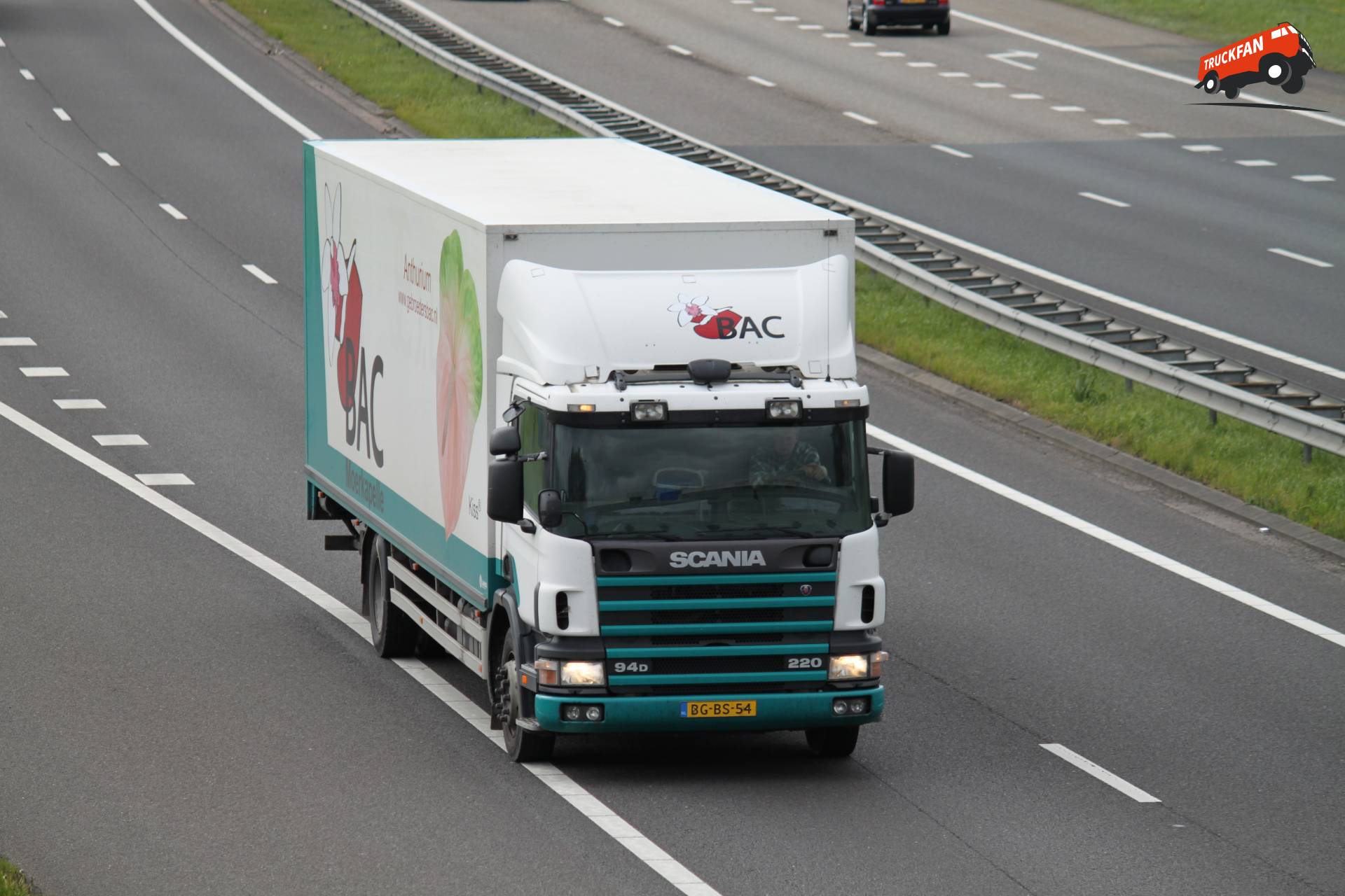 Scania 94 truck owned by Gebr. Bac