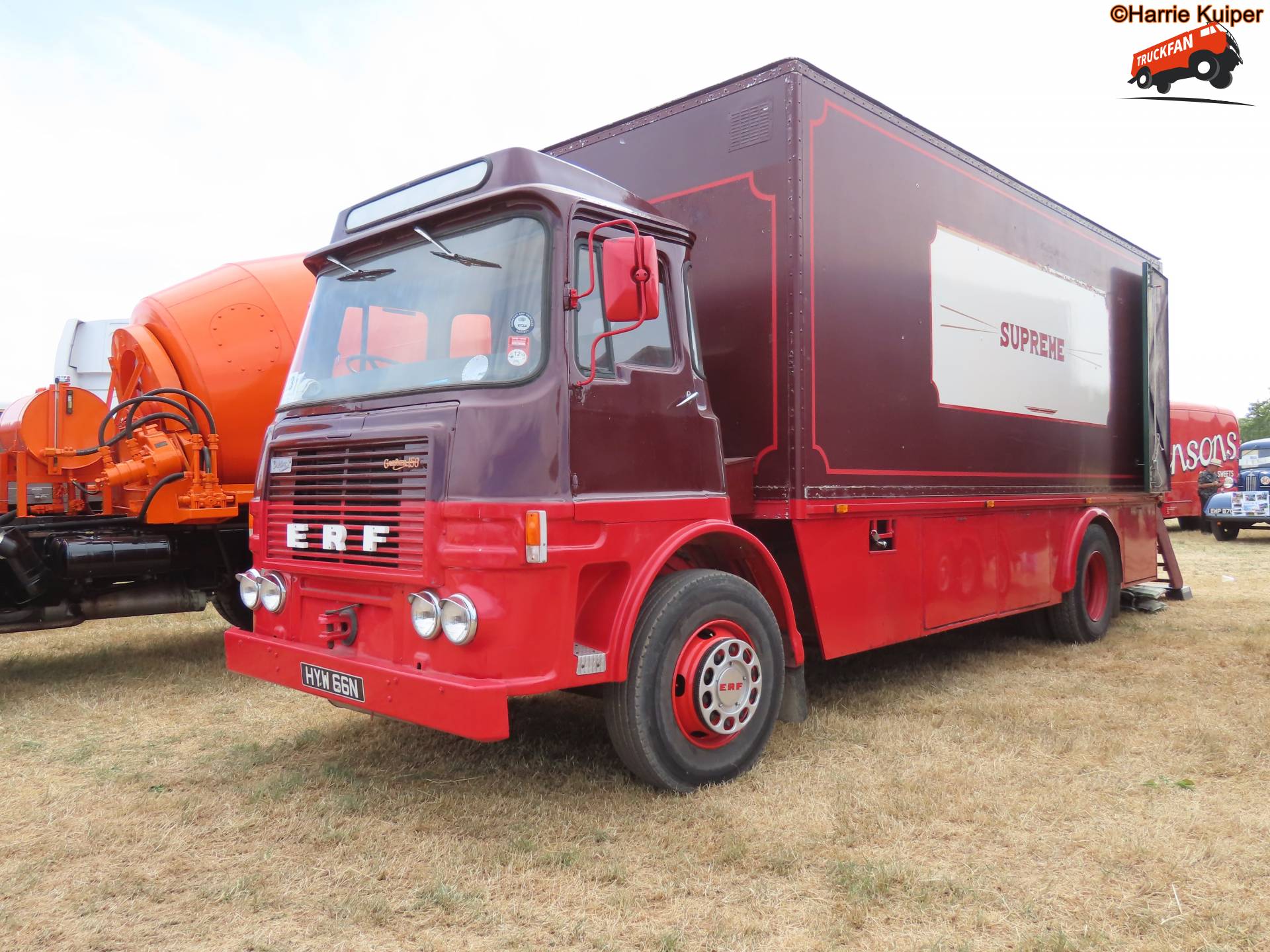 ERF vrachtwagen op Welland Steam Rally 2026