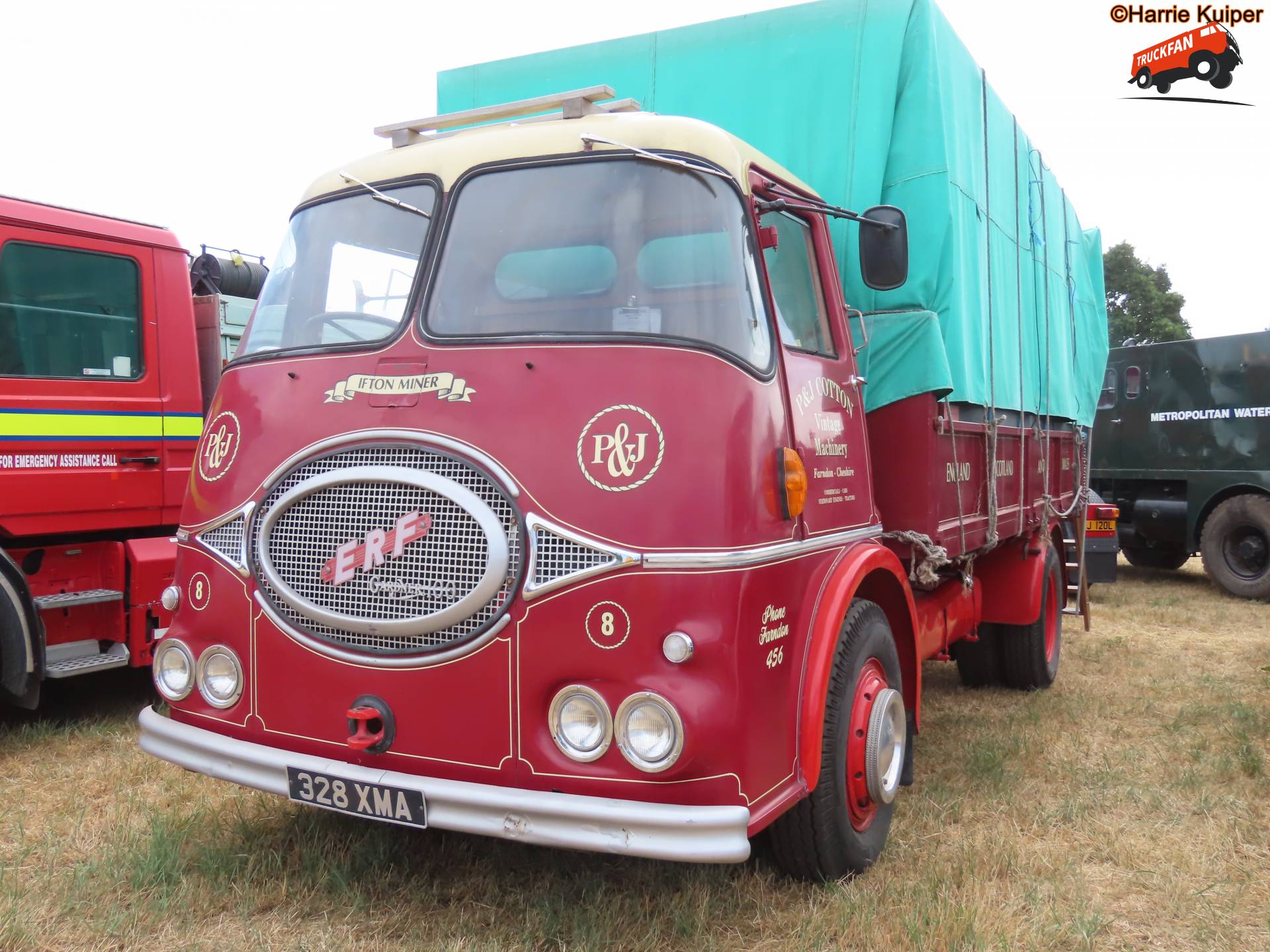 ERF vrachtwagen op Welland Steam Rally 2026