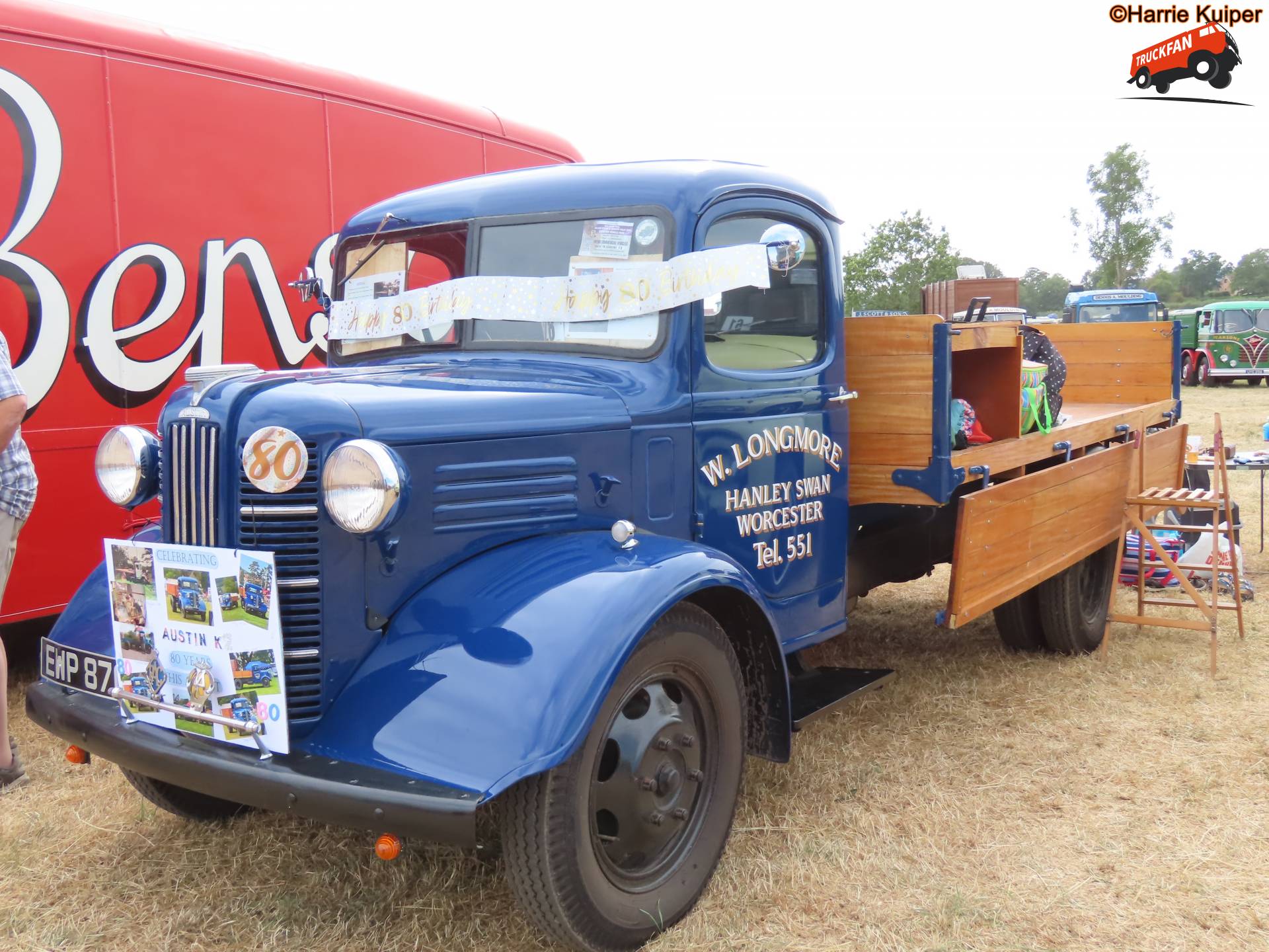 Austin K2 bij Welland Steam Rally 2026
