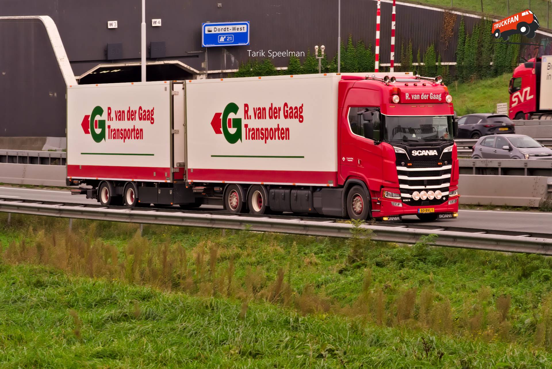 Scania 530S vrachtwagen met kenteken 80-BVL-1