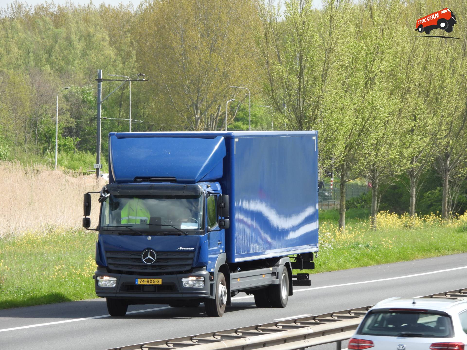 Mercedes-Benz Atego 1524 4x2 van 2023.