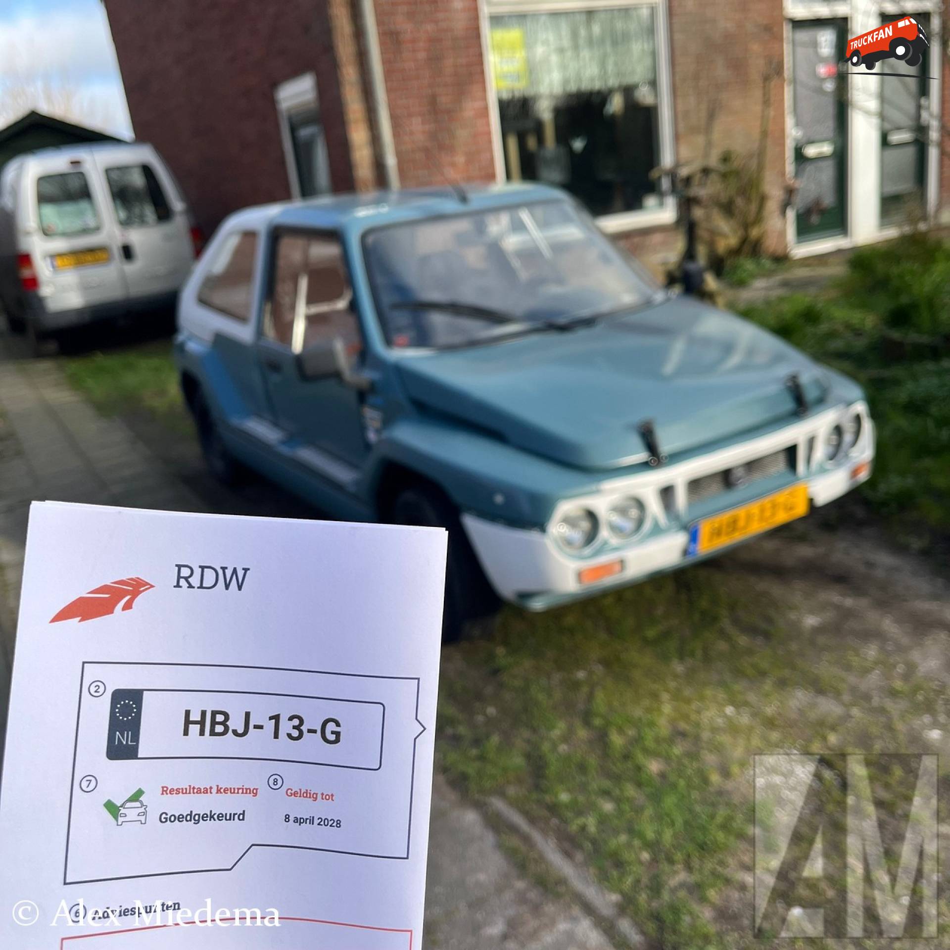 Mega Club machine van Alex Miedema in Koarnjum
