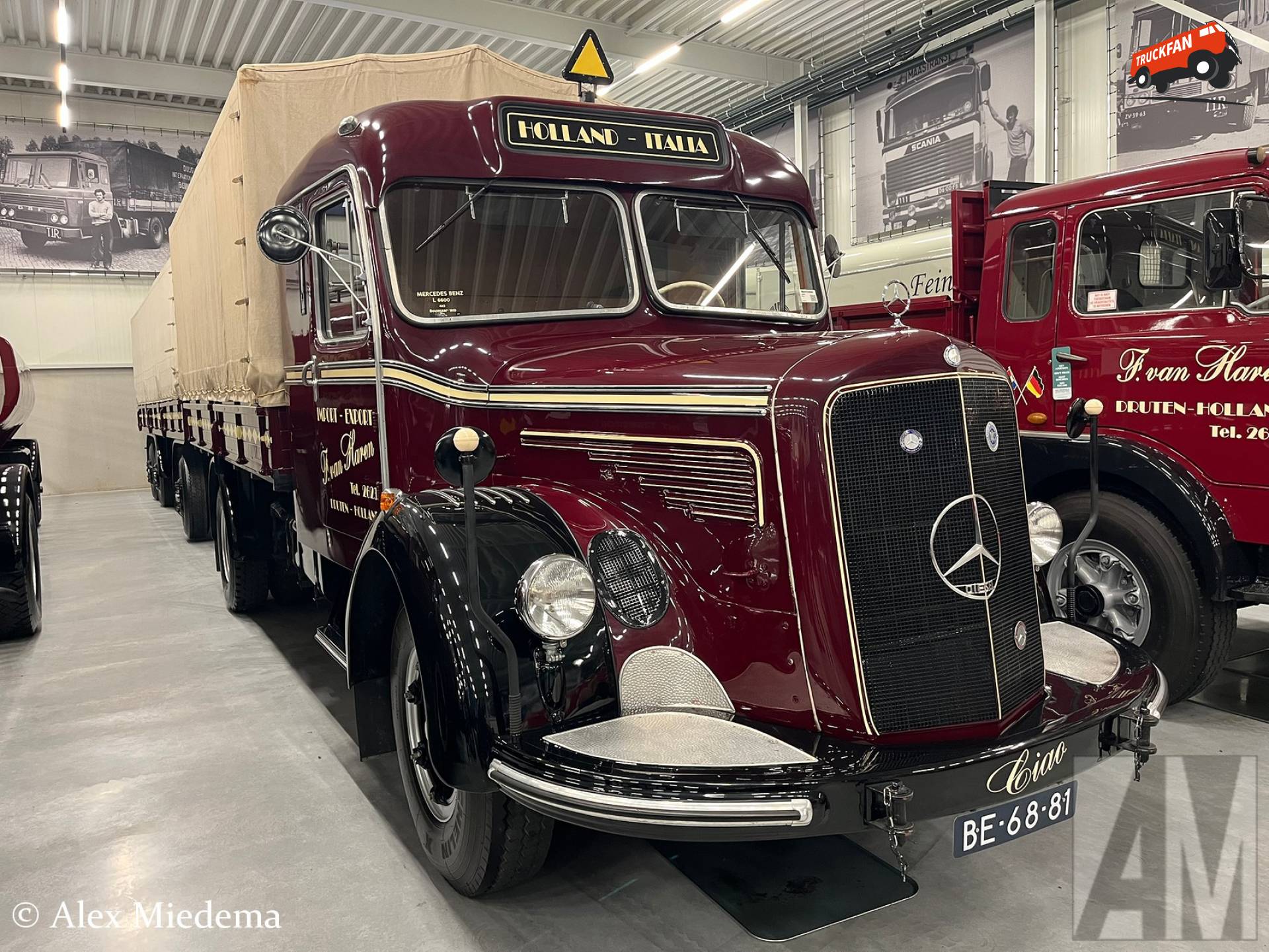 Mercedes-Benz L6600 bij Metropole Druten