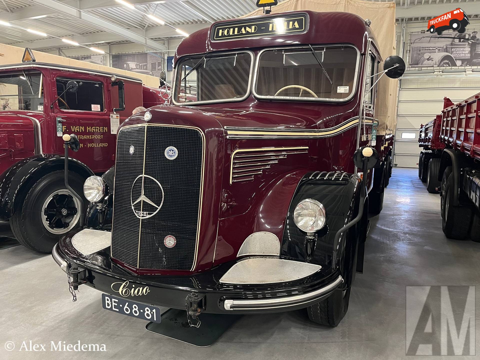 1953 Mercedes-Benz L6600 with license BE-68-81