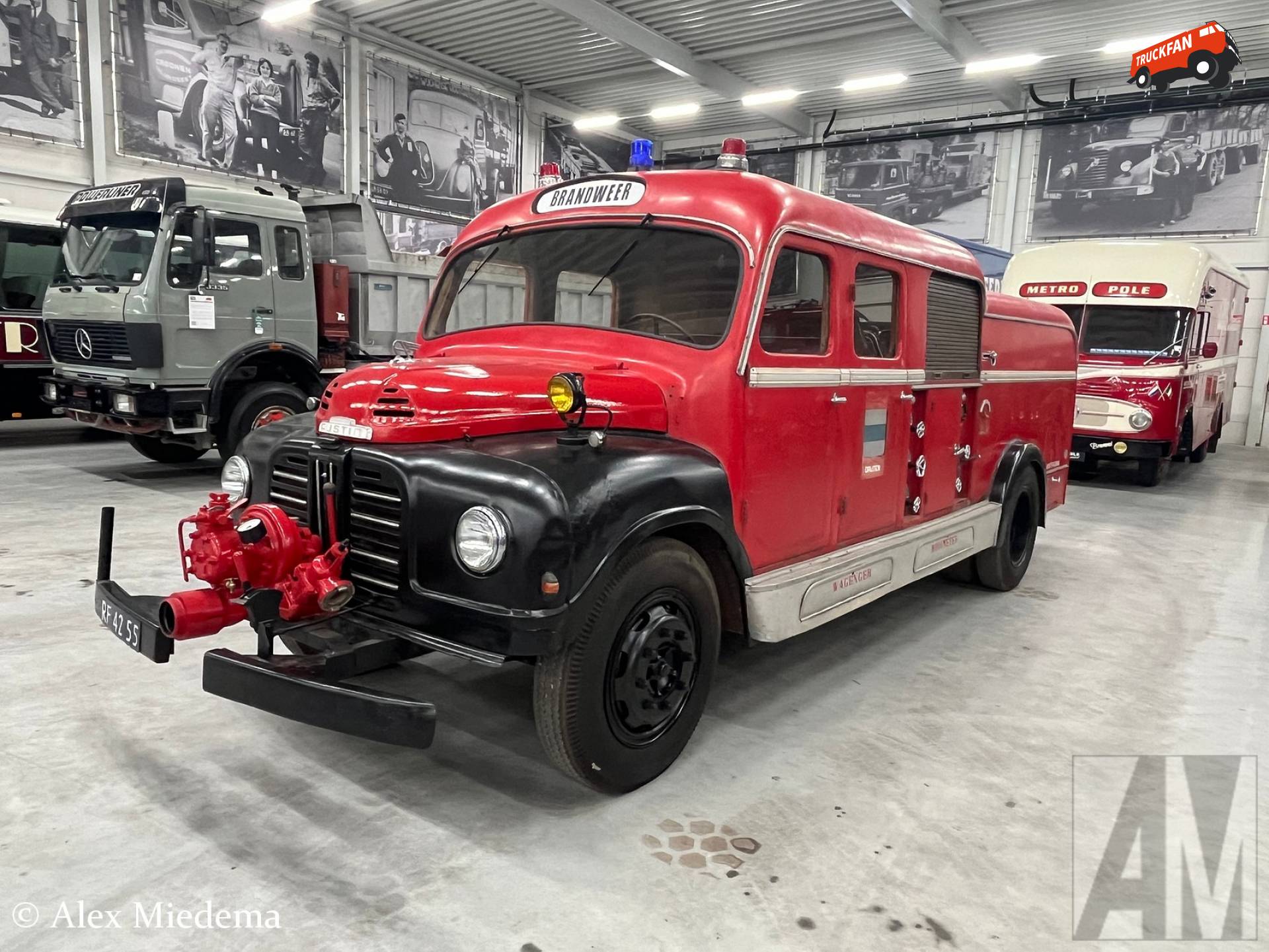 Austin FT-105 Brandweerwagen uit 1955