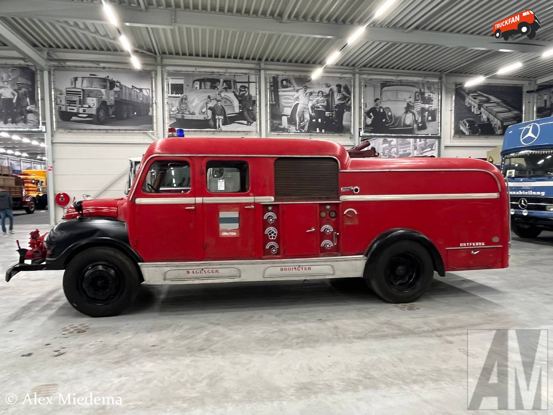Austin FT105 brandweerwagen uit 1955