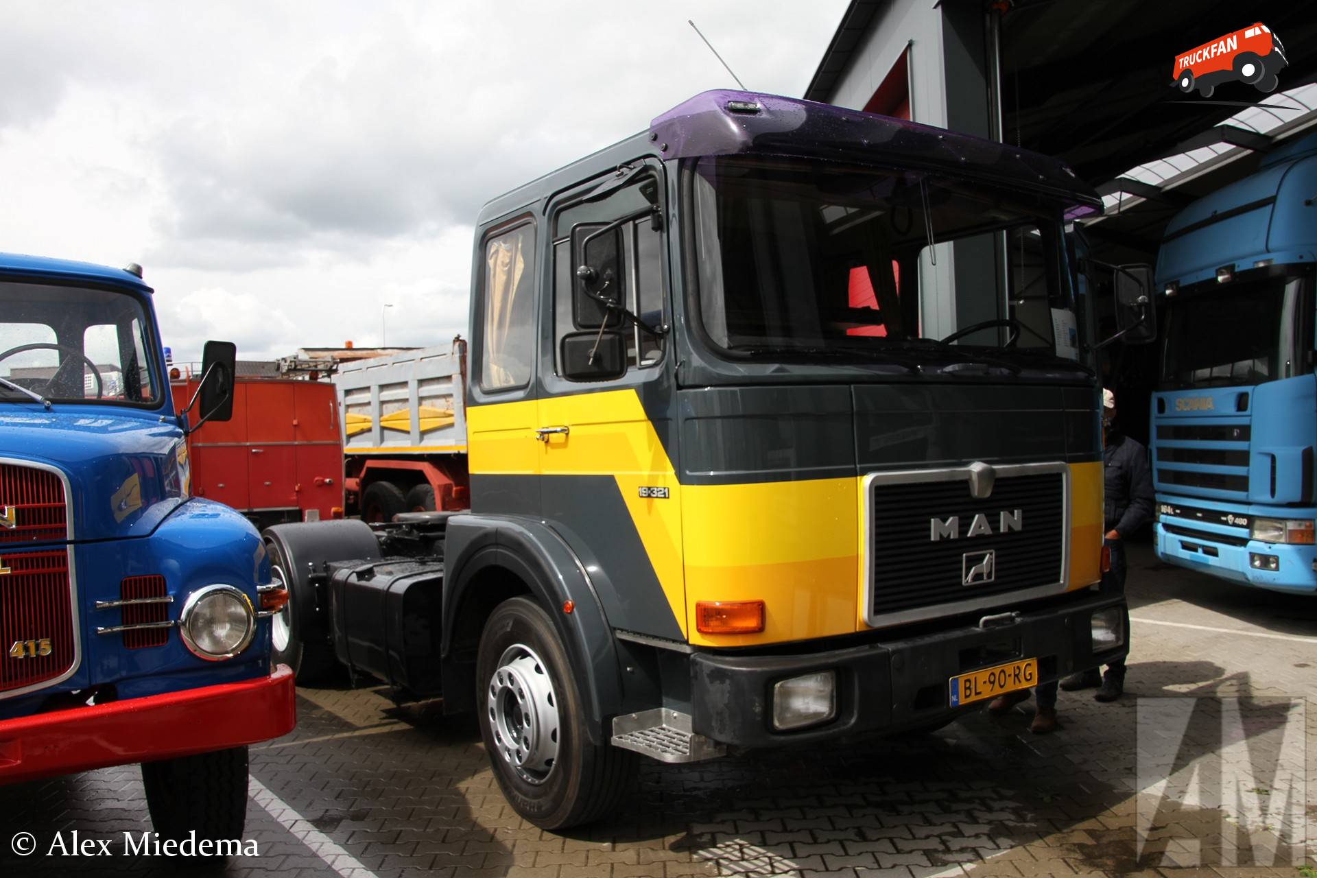 MAN 19.321 vrachtwagen op M.A.N. Büssing Oldtimer Treffen 2026