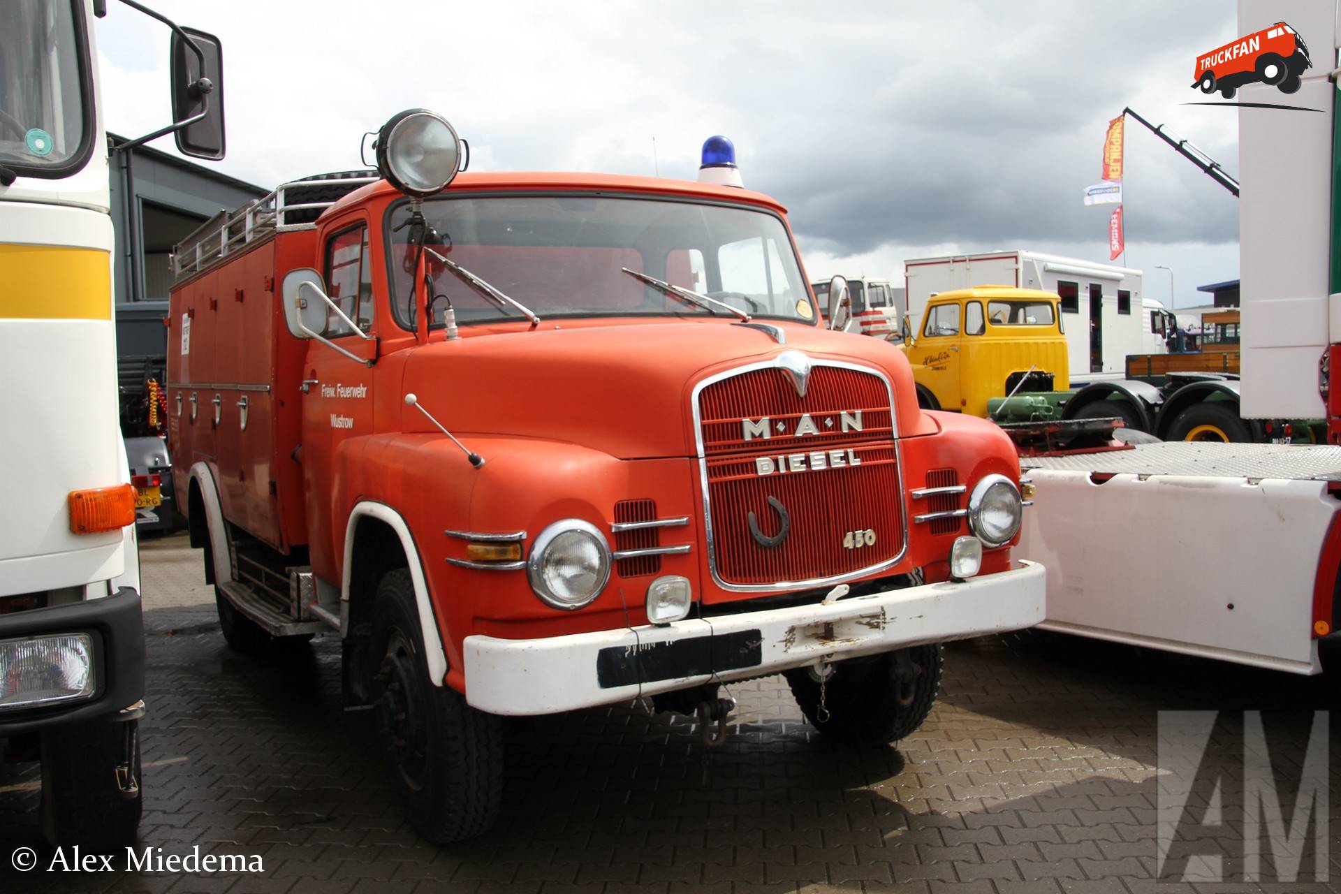 Ex Freiwillige Feuerwehr Wustrow MAN 450 in Vriezenveen