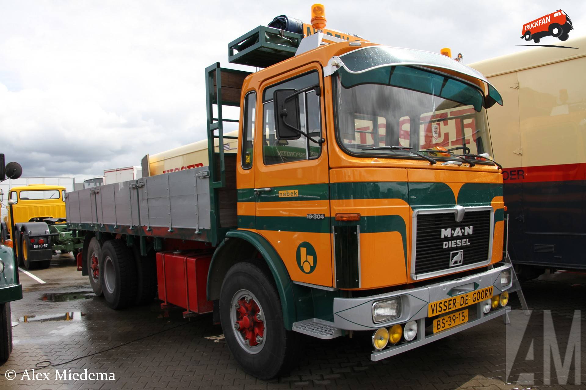MAN 16.304 truck at Vriezenveen event 2026