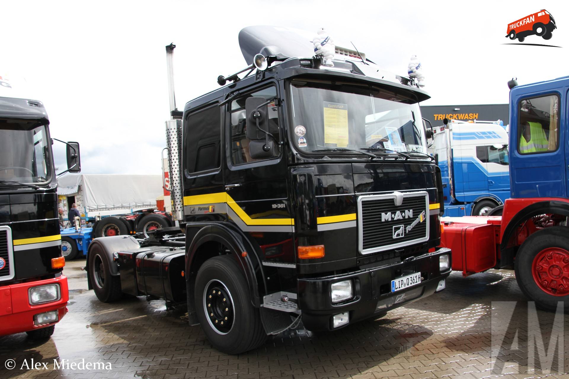 MAN 19.321 truck at Vriezenveen event