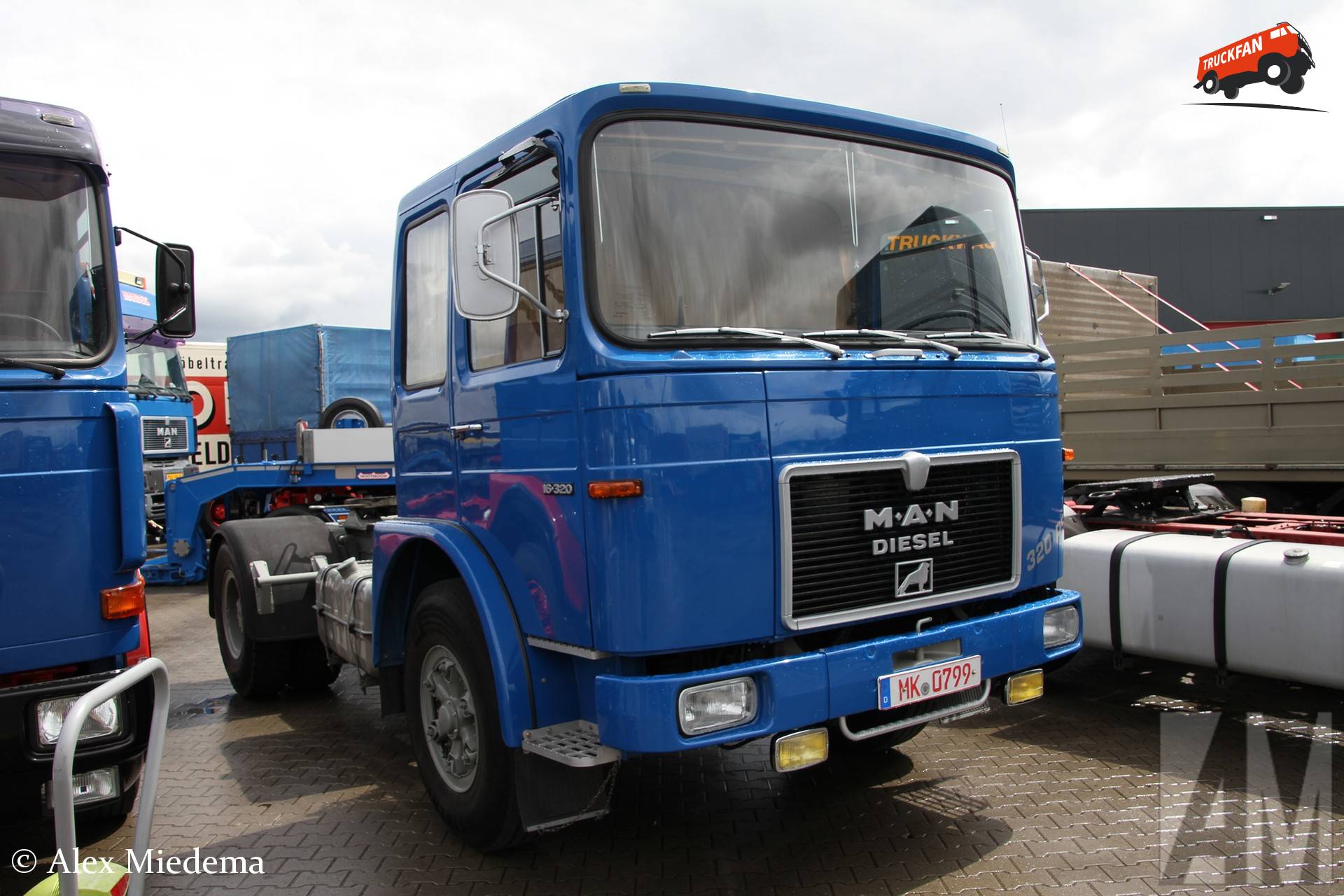 MAN 16.320 Diesel Truck at M.A.N. Büssing Treffen 2026