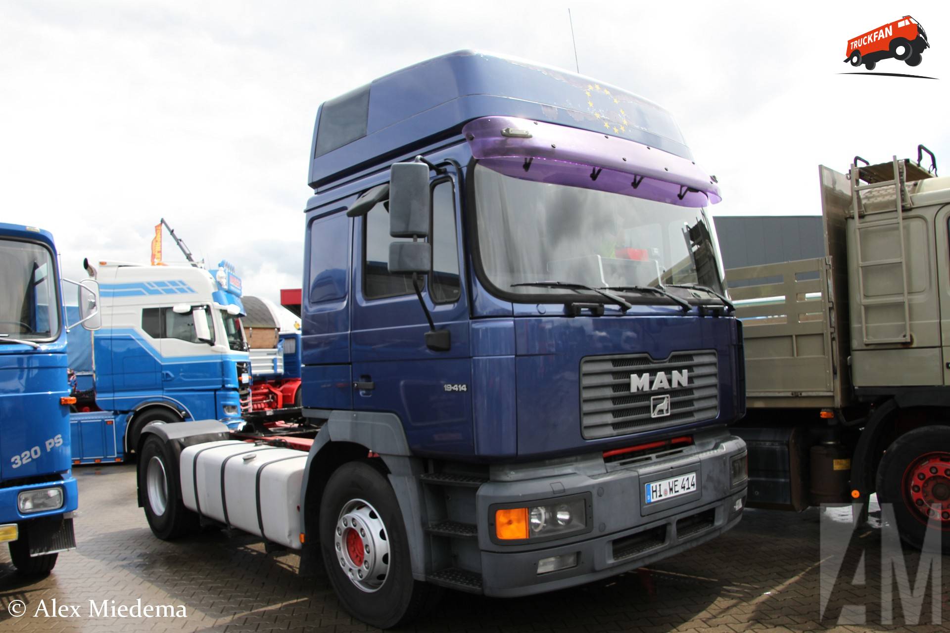 MAN 19.414 F2000 Evo truck in Vriezenveen