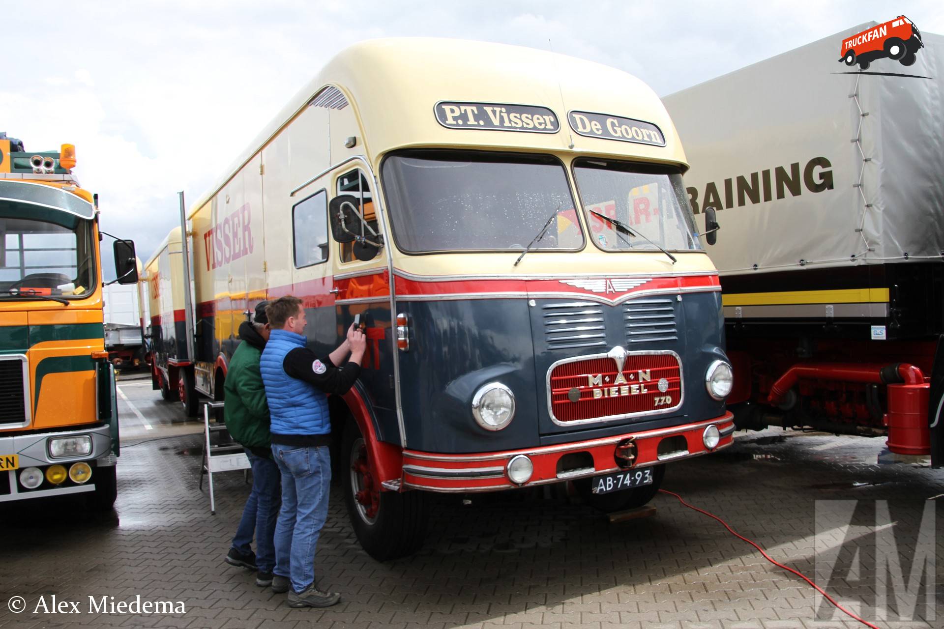 MAN 770 truck at M.A.N. Büssing Oldtimer Treffen 2026