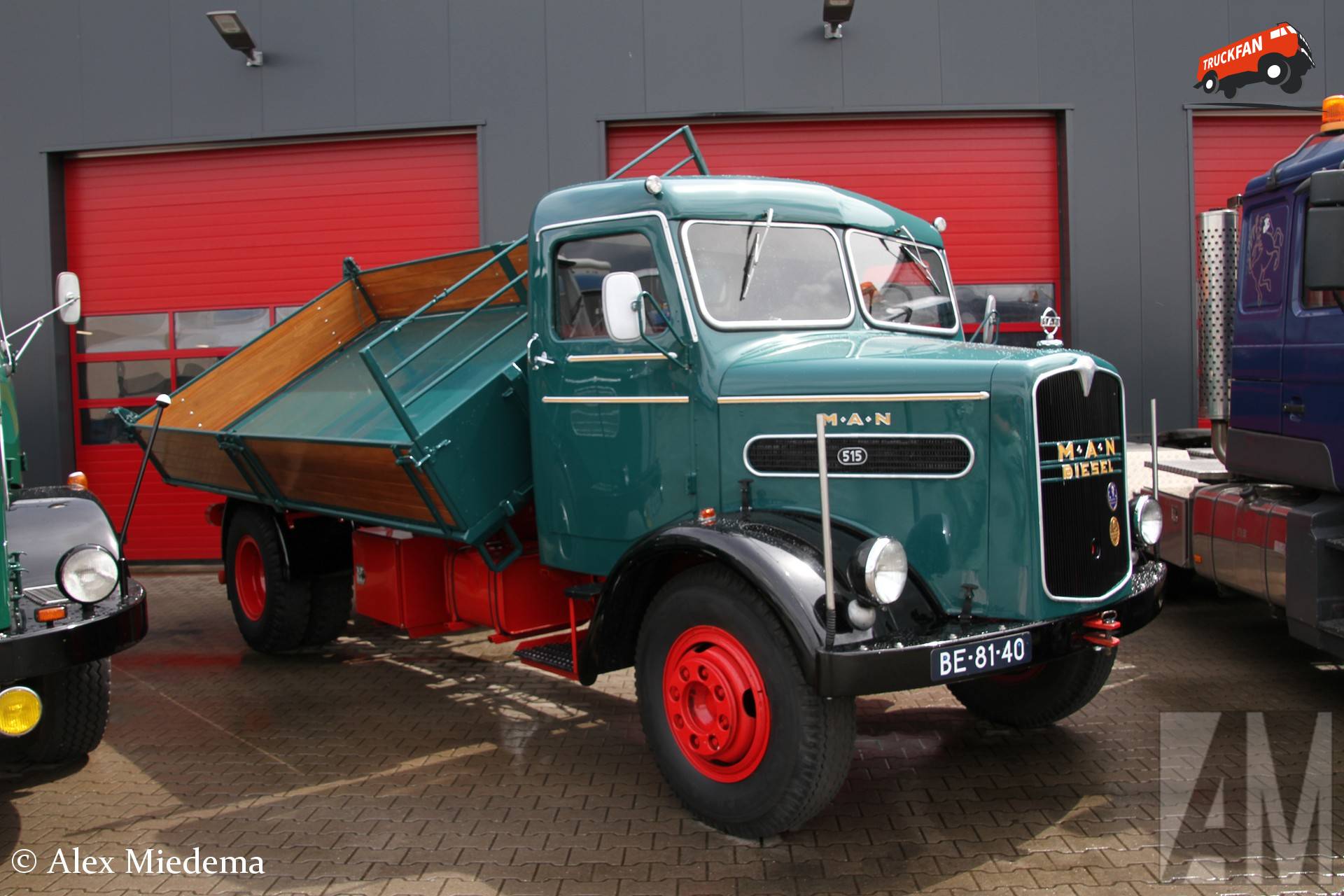MAN 515 truck at M.A.N. Büssing Oldtimer Treffen 2026