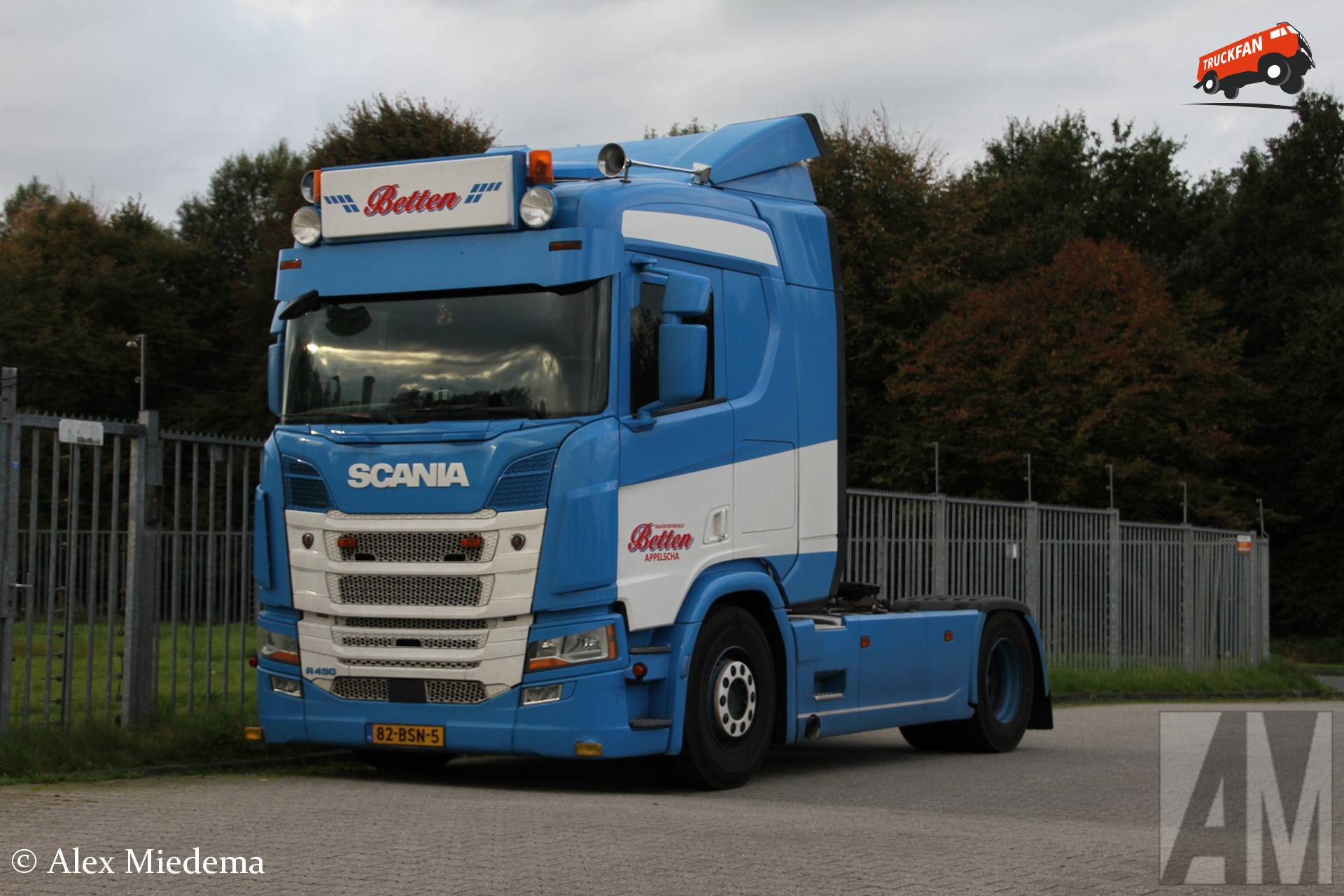 Transportbedrijf Betten B.V. Scania R450 vrachtwagen
