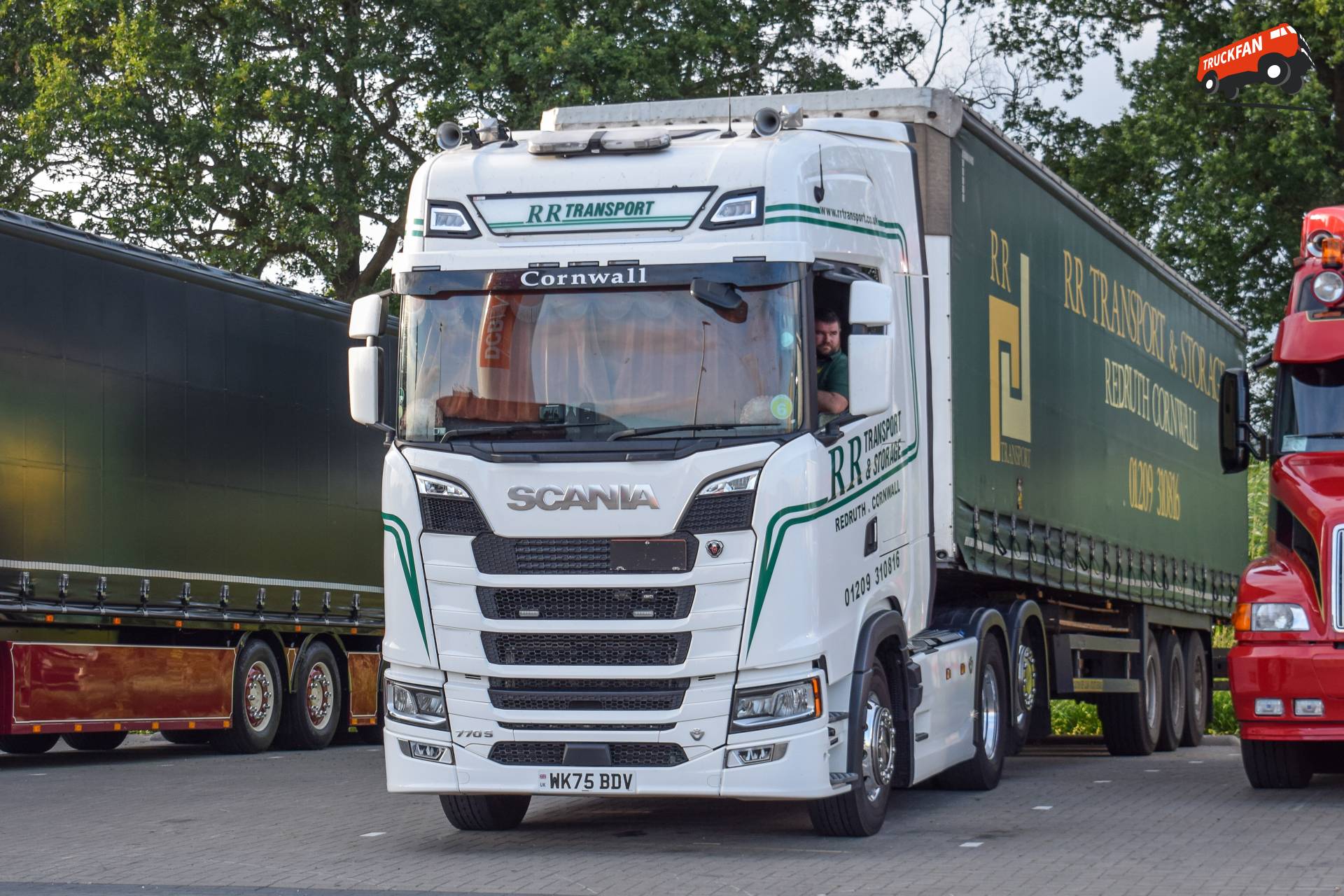 Scania NG770S R.R. Transport & Storage Redruth Cornwall (UK)