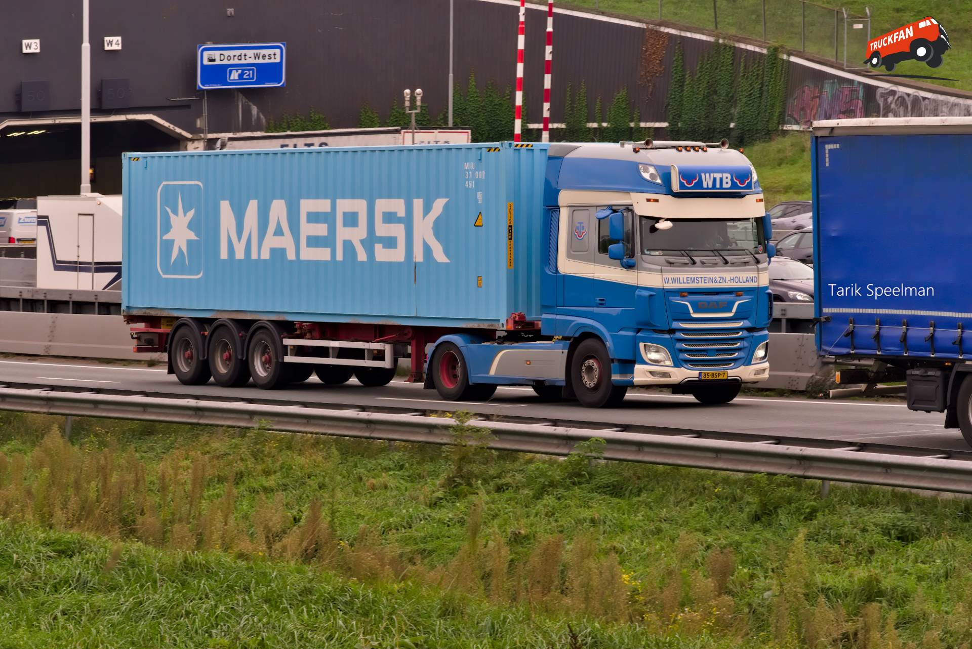 DAF XF Euro 6 480 FT vrachtwagen met kenteken 85-BSP-7