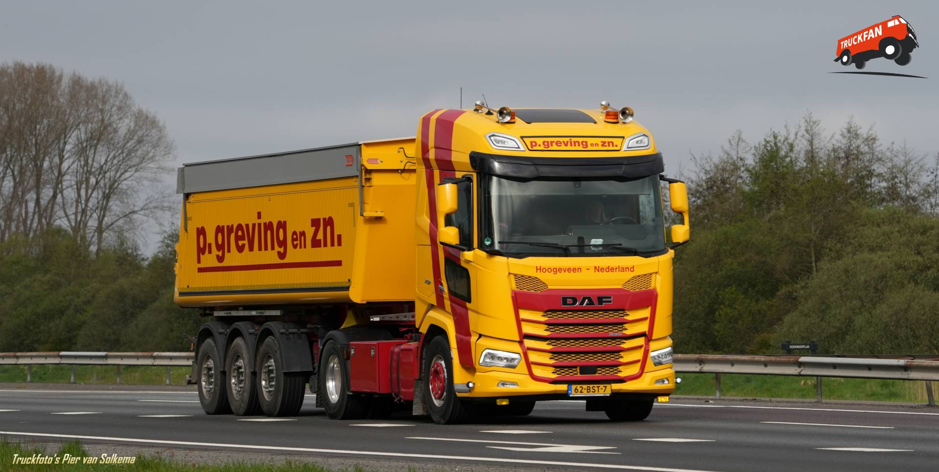 DAF XF truck van bedrijf Greving