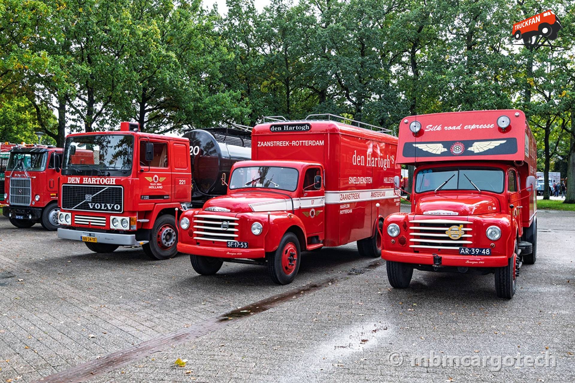 Volvo F12 en Volvo L37505 Vrachtwagens