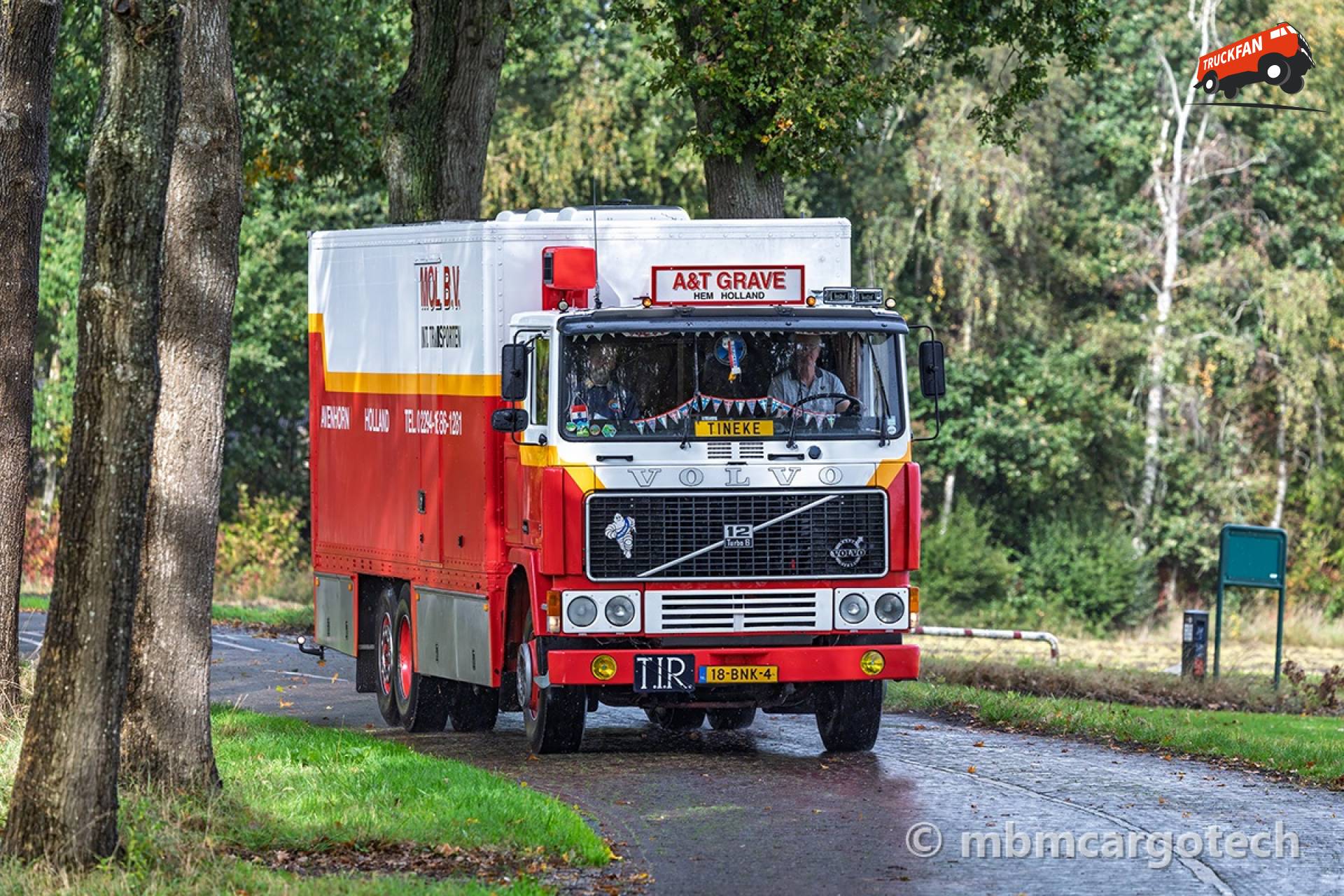 Volvo F12 Vrachtwagen op de HAV Najaarsrit 2026