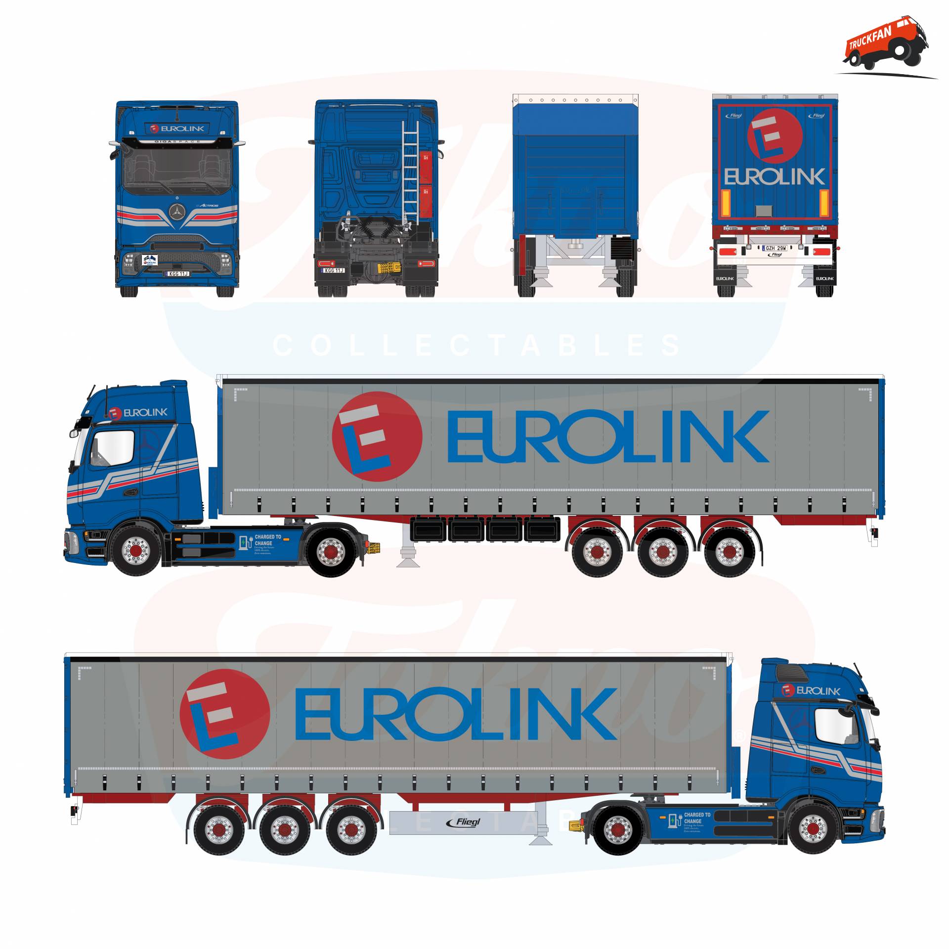 Mercedes-Benz eActros model van Eurolink
