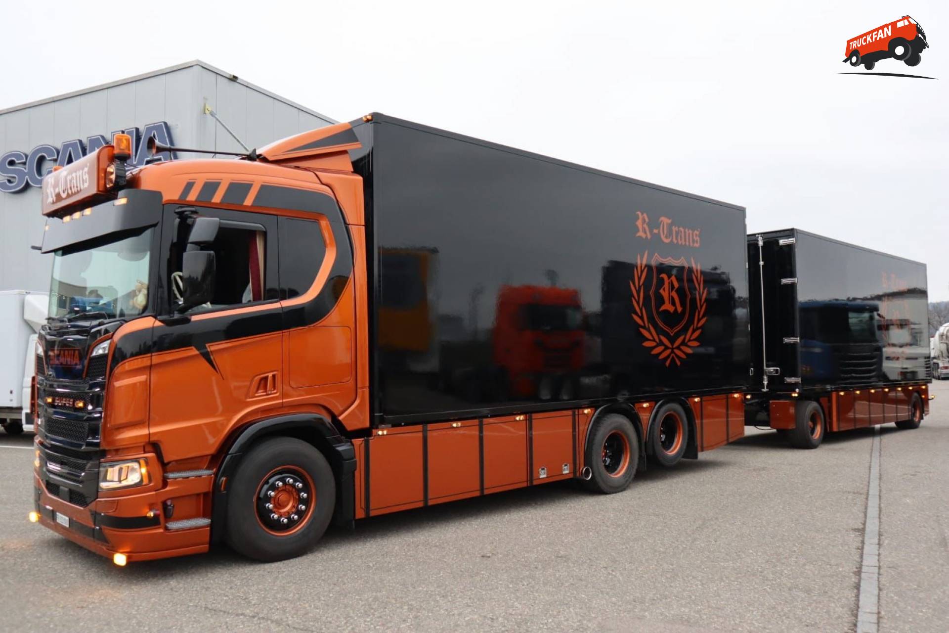 R-Trans Scania binnenkort in miniatuur bij Tekno