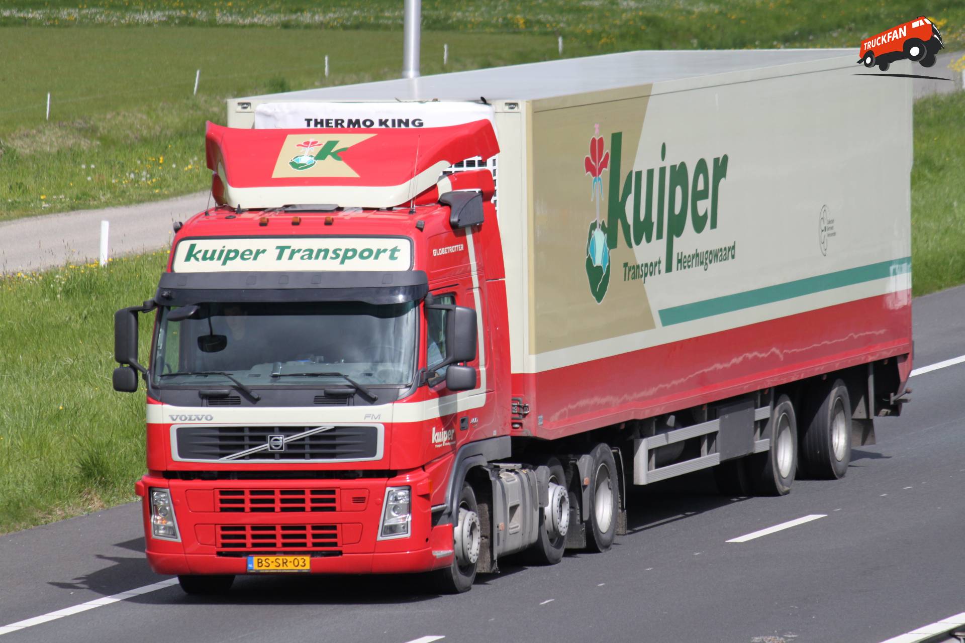 Volvo FM vrachtwagen van Kuiper