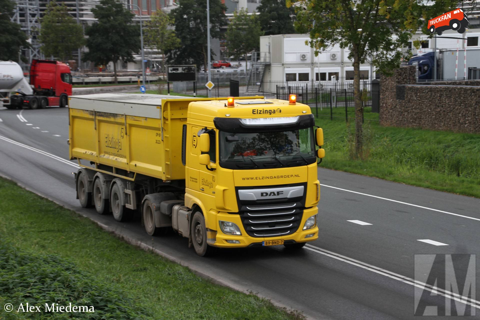 DAF XF vrachtwagen eigendom van Elzinga