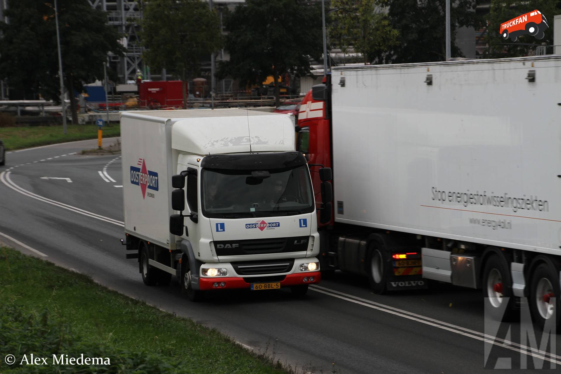 DAF LF45 lestruck van Verkeersschool Oosterpoort